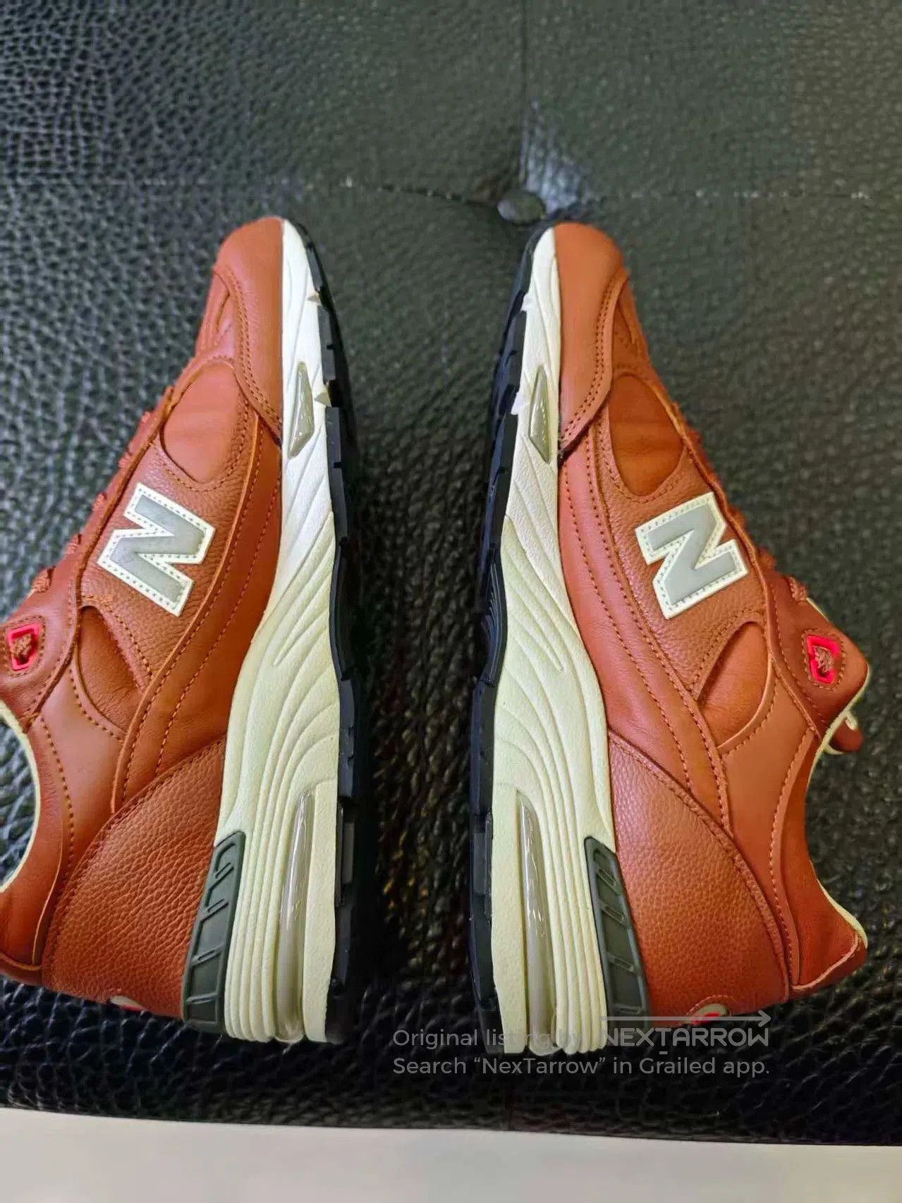 New Balance new balance 991 brown leather retro sneakers. Size US 10.5 / EU 43-44 - 8 Thumbnail