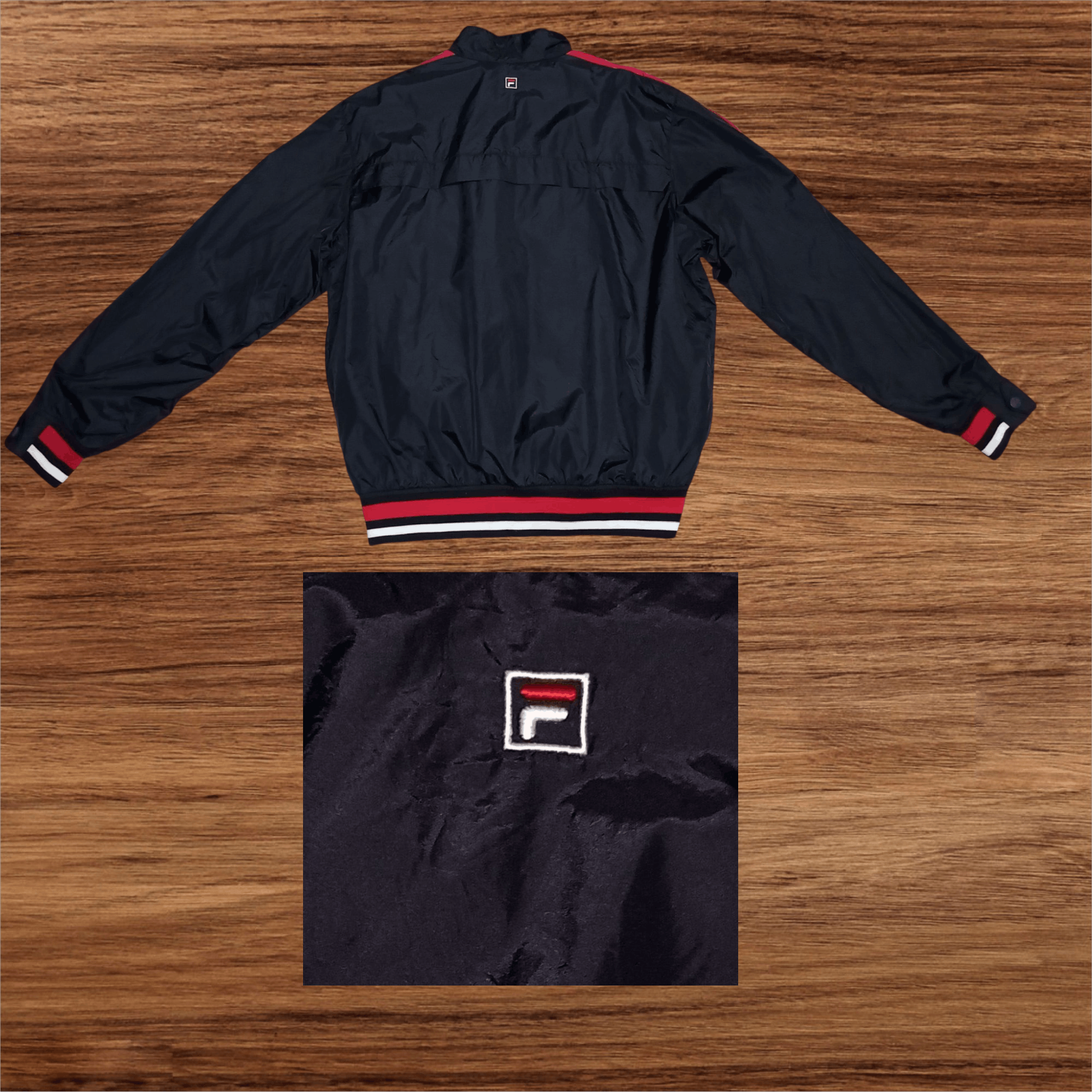 Fila Vintage Fila Windbreaker Jacket Size US L / EU 52-54 / 3 - 4 Thumbnail
