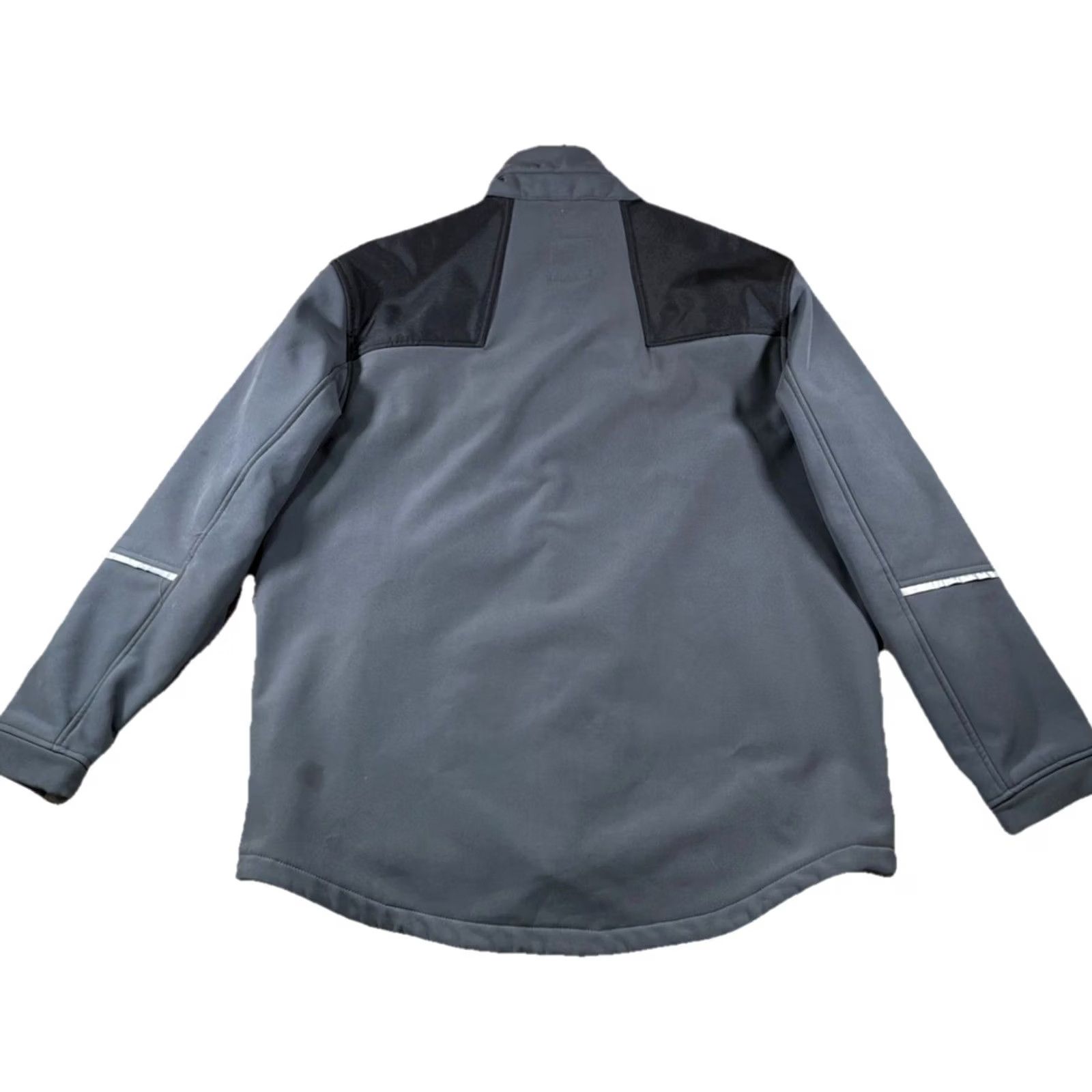 Sears Y2K Sears Craftsman Tools Winter Full Zip Jacket Grey & Black XXL Men Athletic Outdoor Retro Workwear Full Zip Jacket Size US XXL / EU 58 / 5 - 2 Thumbnail