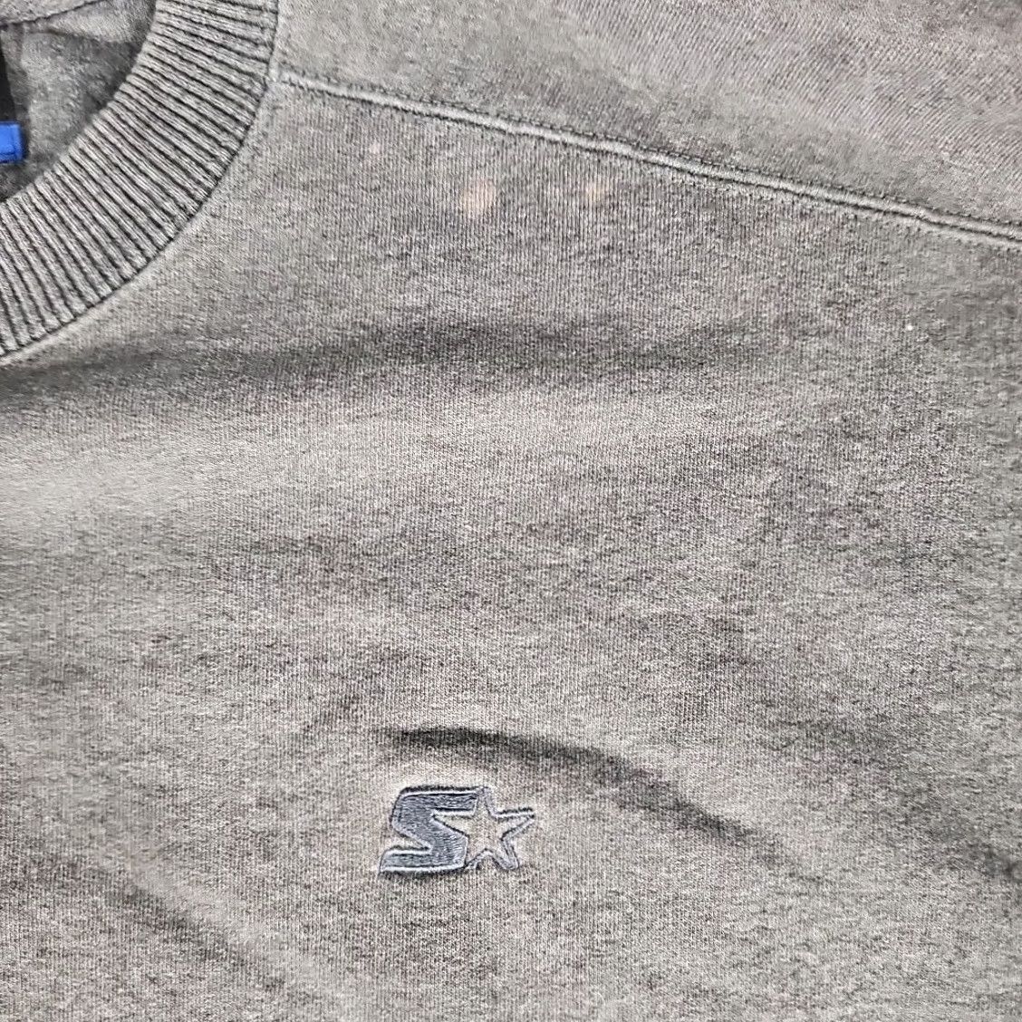 Starter Starter Sweatshirt Men's 2XL Gray Heavyweight Pullover Long Sleeve Size US XXL / EU 58 / 5 - 2 Thumbnail