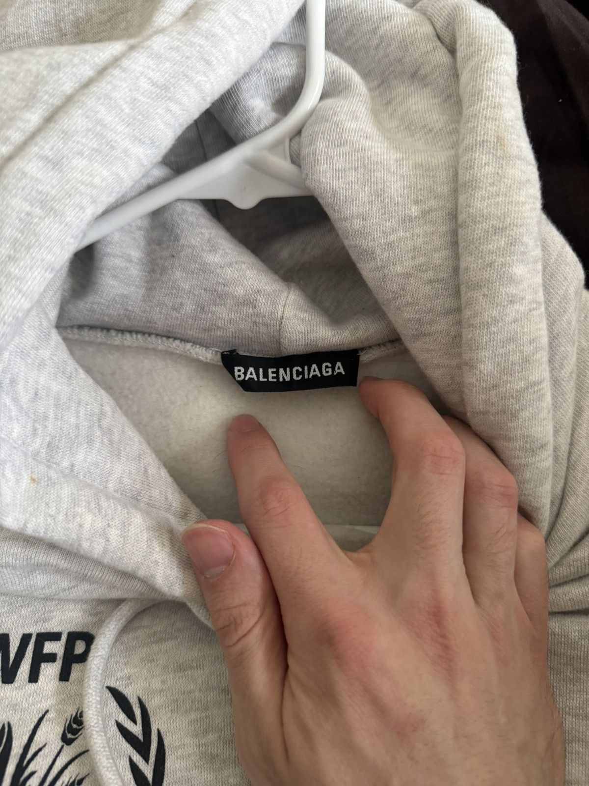 Balenciaga Balenciaga World Food Program Hoodie Size US S / EU 44-46 / 1 - 2 Thumbnail