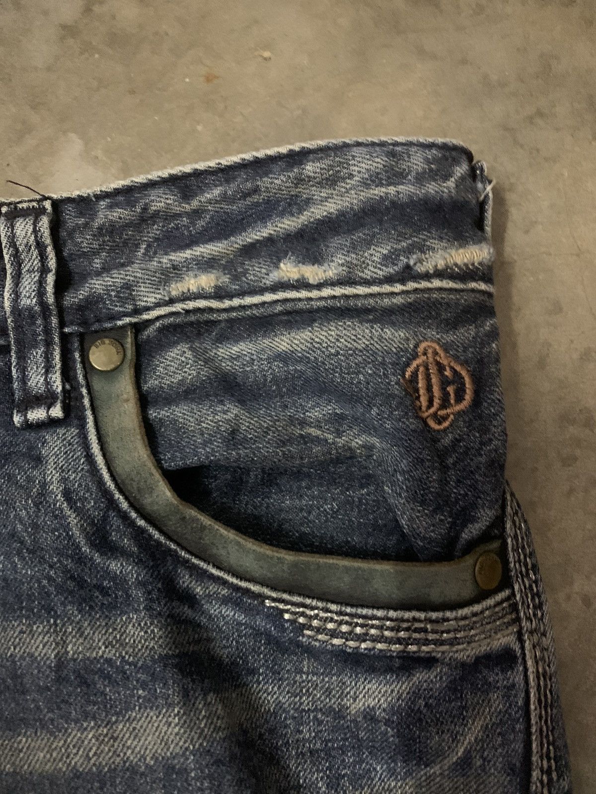 Big John × Japanese Brand Nice Design Big John Flare Denim Jeans Size US 33 - 6 Thumbnail