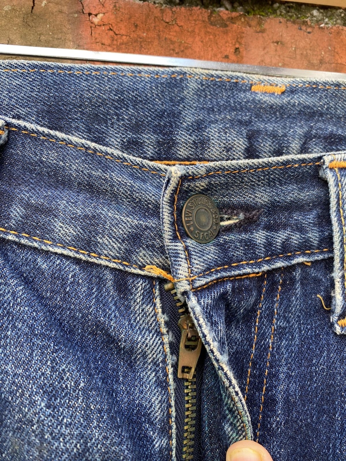 Levi's × Levi's Vintage Clothing × Vintage W31x31 vintage levi's 501ZX redline big E distressed Size US 31 - 5 Thumbnail