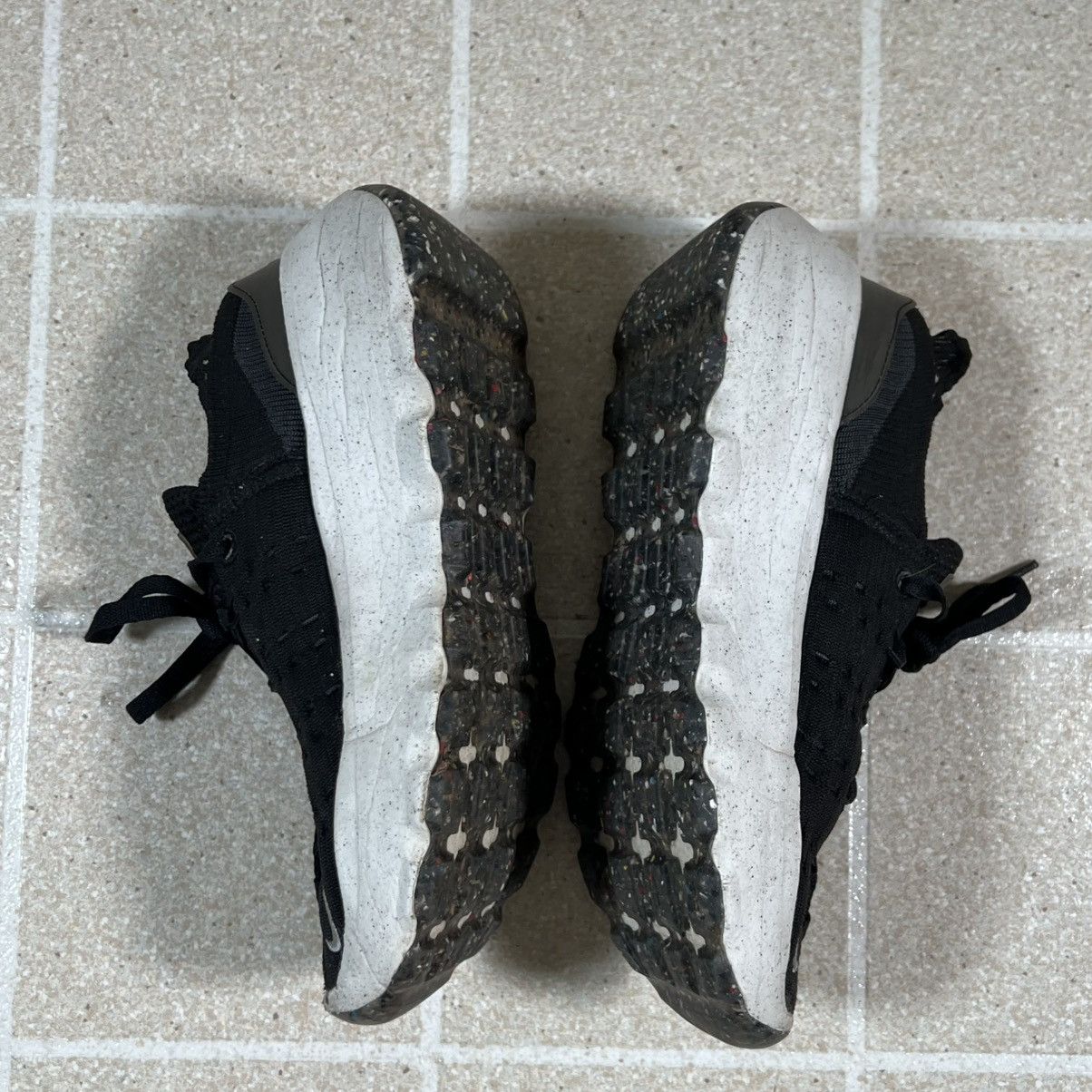 Nike Nike Space Hippie 04 Black Grey Oreo WOMEN'S SIZE 8 sneakers Size US 8 / IT 38 - 8 Thumbnail