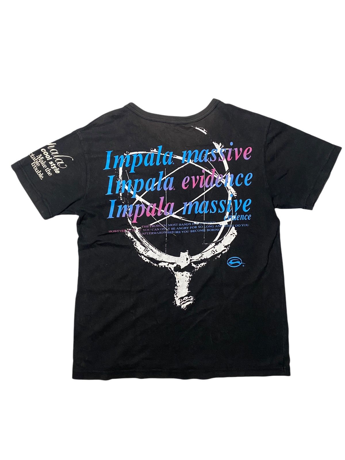 Hysteric Glamour 2000's Impala Sunfaded Tribal Japan Poem AShirt Size US M / EU 48-50 / 2 - 1 Thumbnail