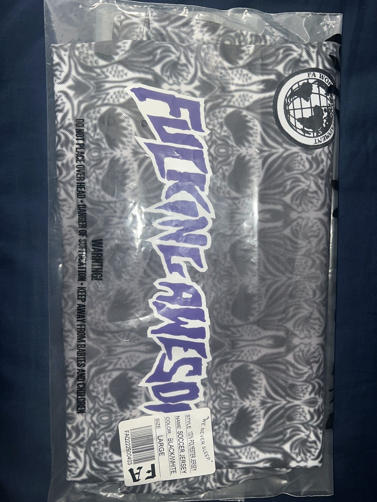Fucking Awesome Fucking Awesome Soccer Jersey Size US L / EU 52-54 / 3 - 7 Thumbnail