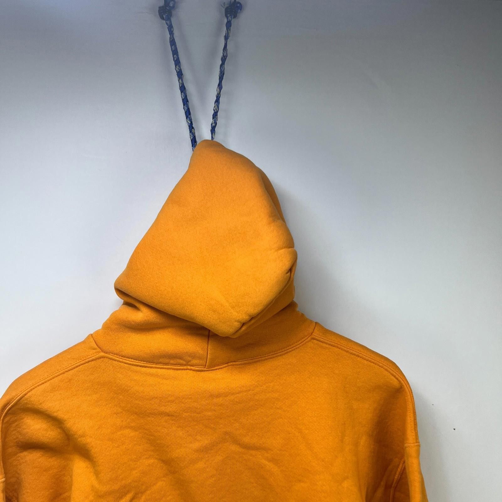 Russell Athletic Vintage Russell Athletic Blank Orange Hoodie XL Y2K Size US XL / EU 56 / 4 - 11 Thumbnail