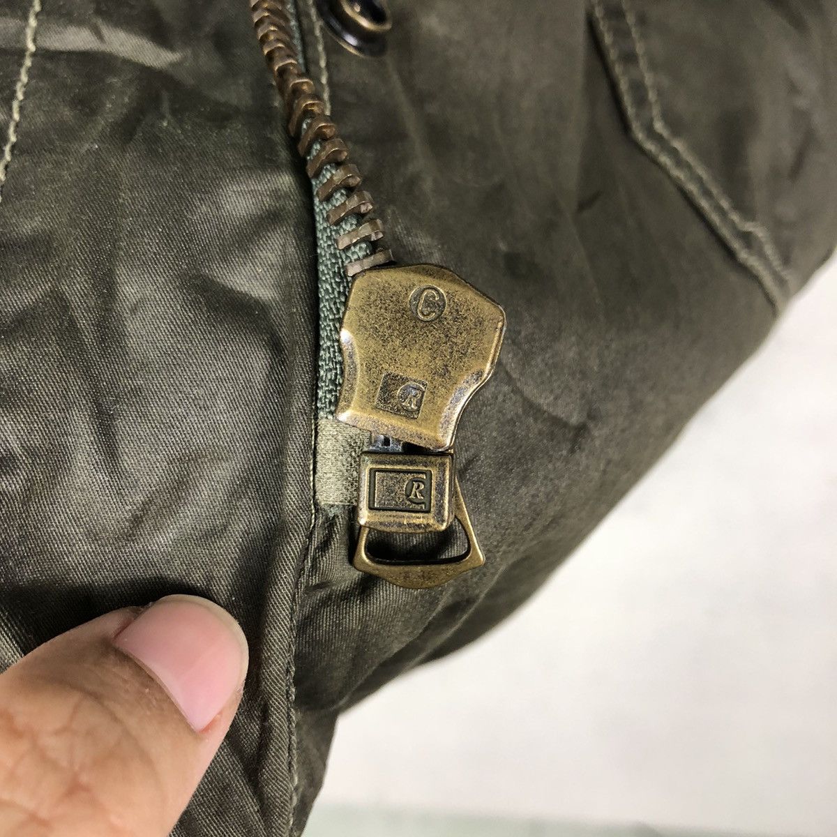 Japanese Brand 🔥Vintage Wax Fish Tail Parka Jacket Levi’s Biker Parachute Size US S / EU 44-46 / 1 - 17 Thumbnail