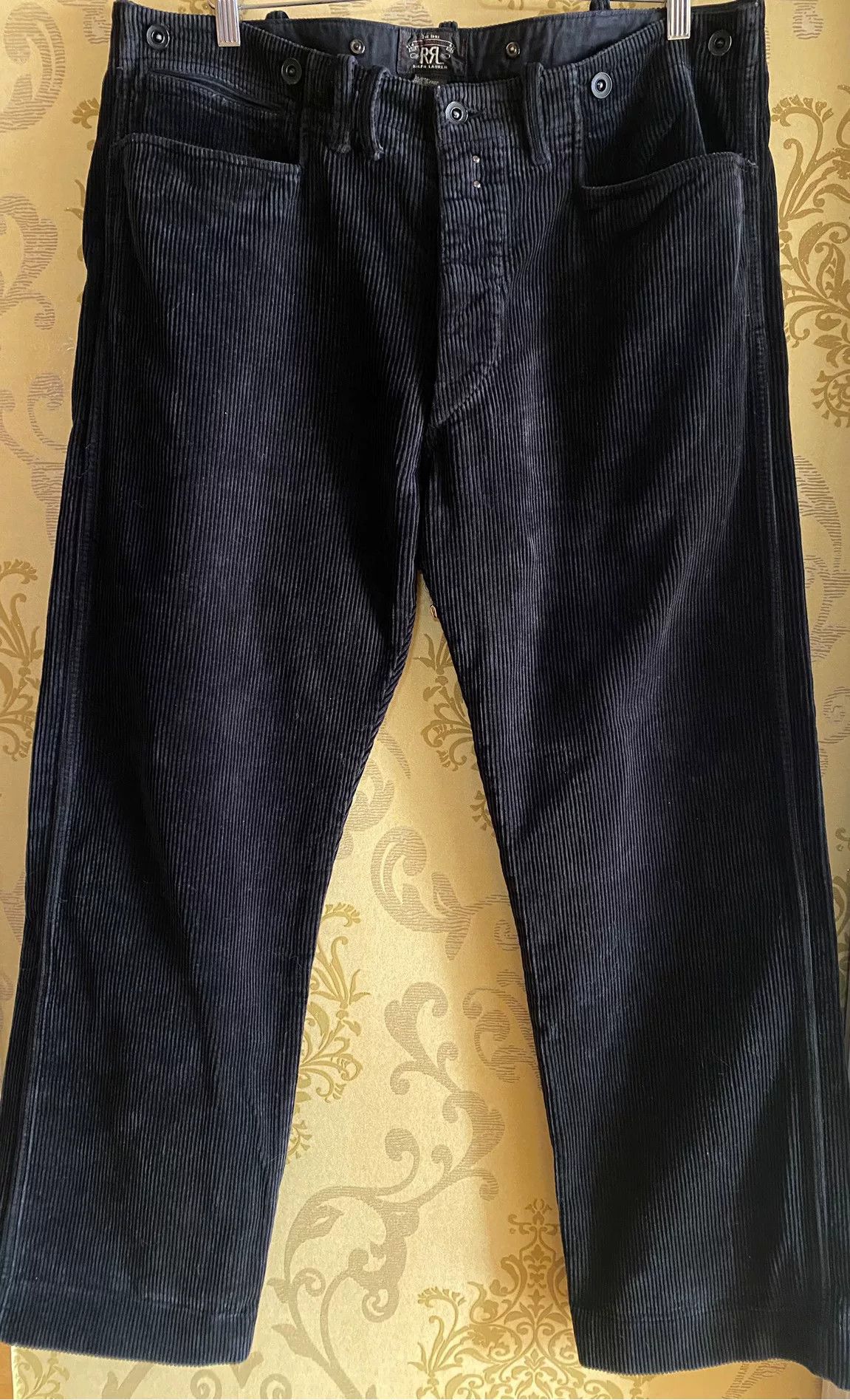 RRL Ralph Lauren Vintage Double RL Corduroy Work Pants Size US 36 / EU 52 - 1 Thumbnail