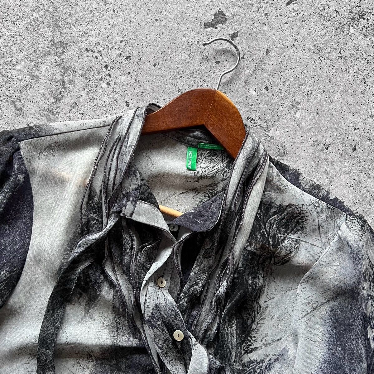 Designer × United Colors Of Benetton United Colors of Benetton Womens Rare Design Lightweight Size M / US 6-8 / IT 42-44 - 4 Thumbnail