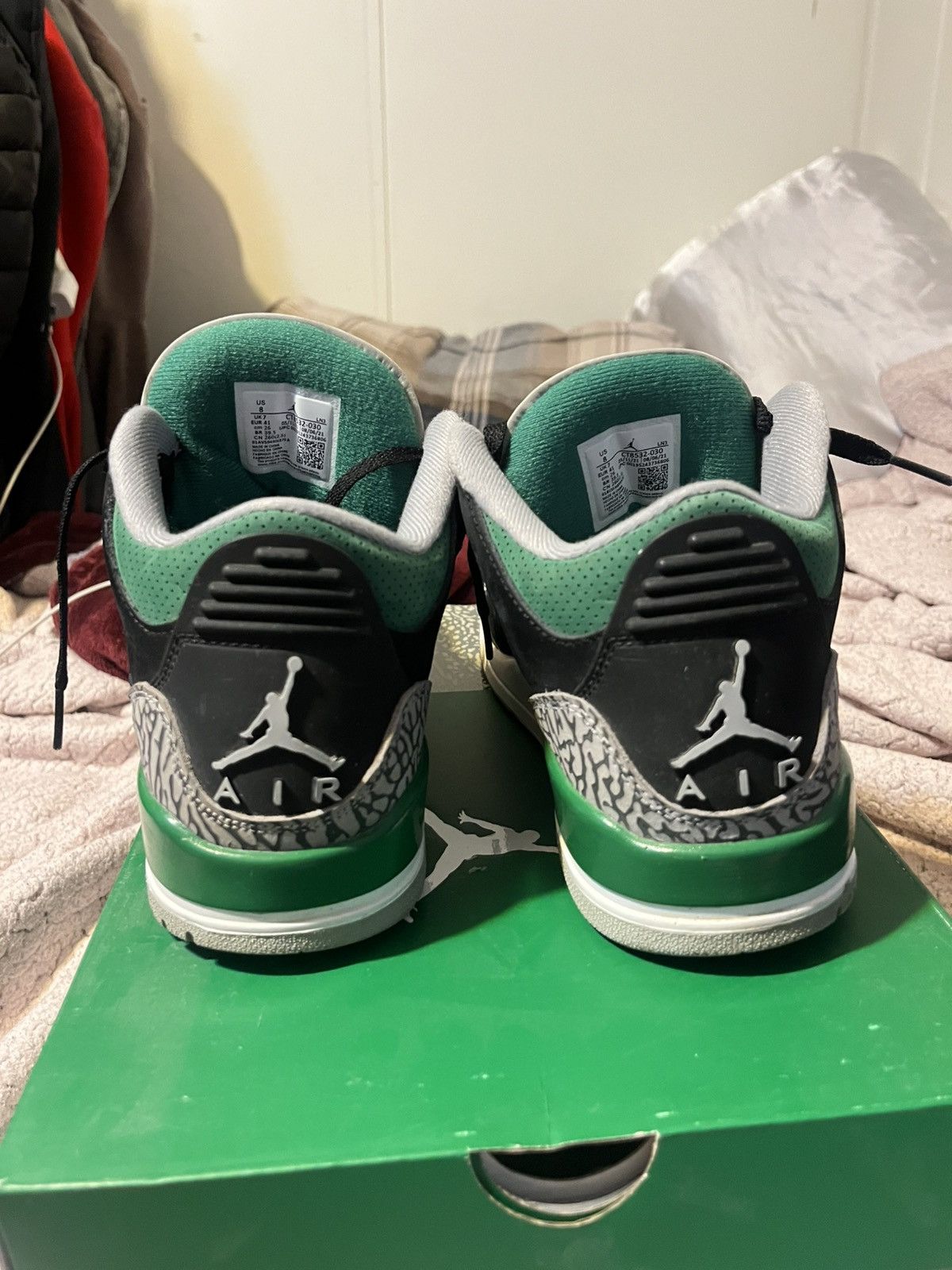 Jordan Brand × Nike jordan 3 pine green Size US 8 / EU 41 - 4 Thumbnail