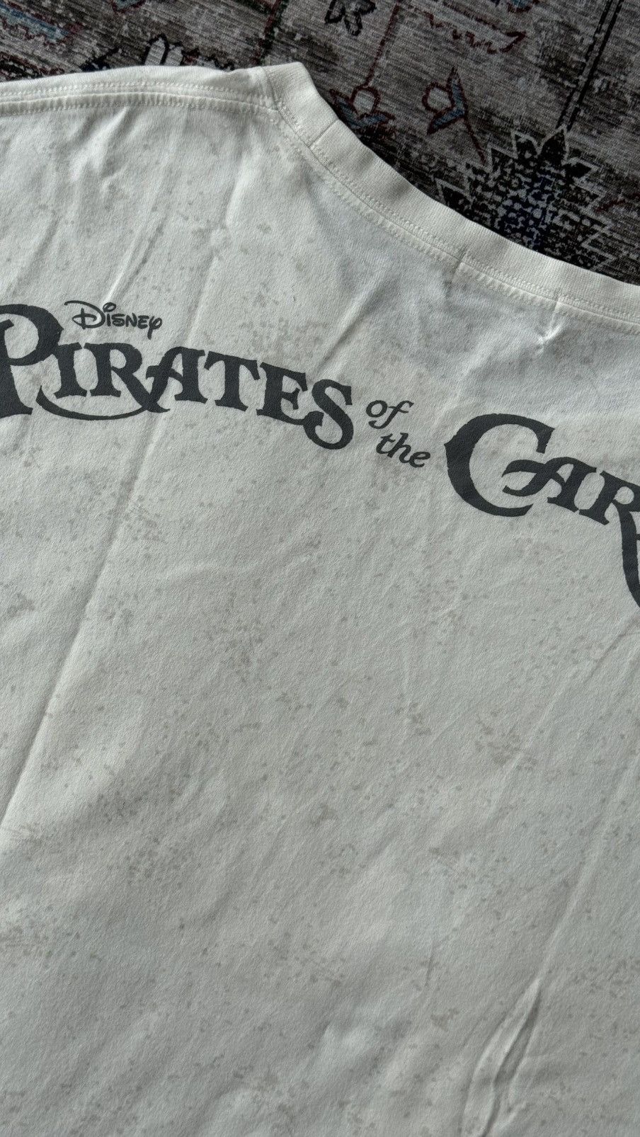 Disney PIRATES OF THE CARIBBEAN MICKEY MOUSE T-SHIRT TDL Size US XL / EU 56 / 4 - 8 Thumbnail