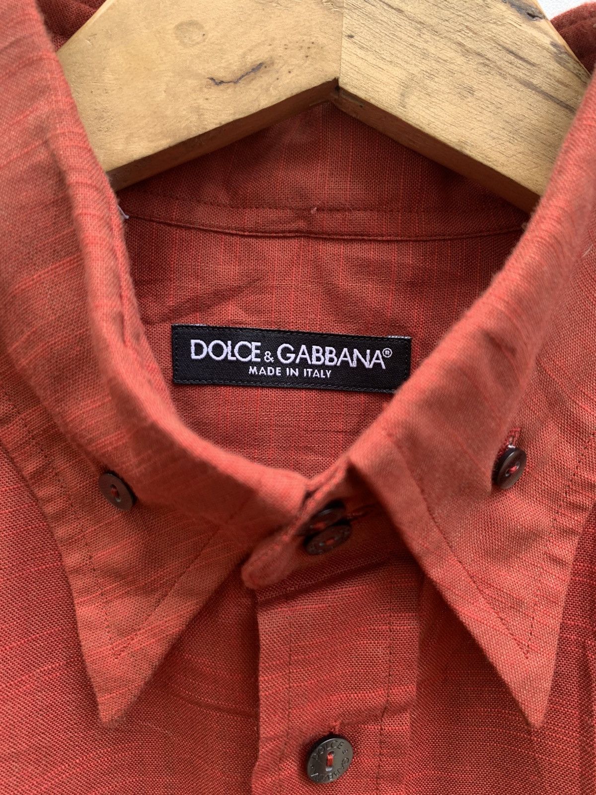 Dolce & Gabbana Dolce and gabbana roll up sleeve button up shirt Size US L / EU 52-54 / 3 - 7 Thumbnail