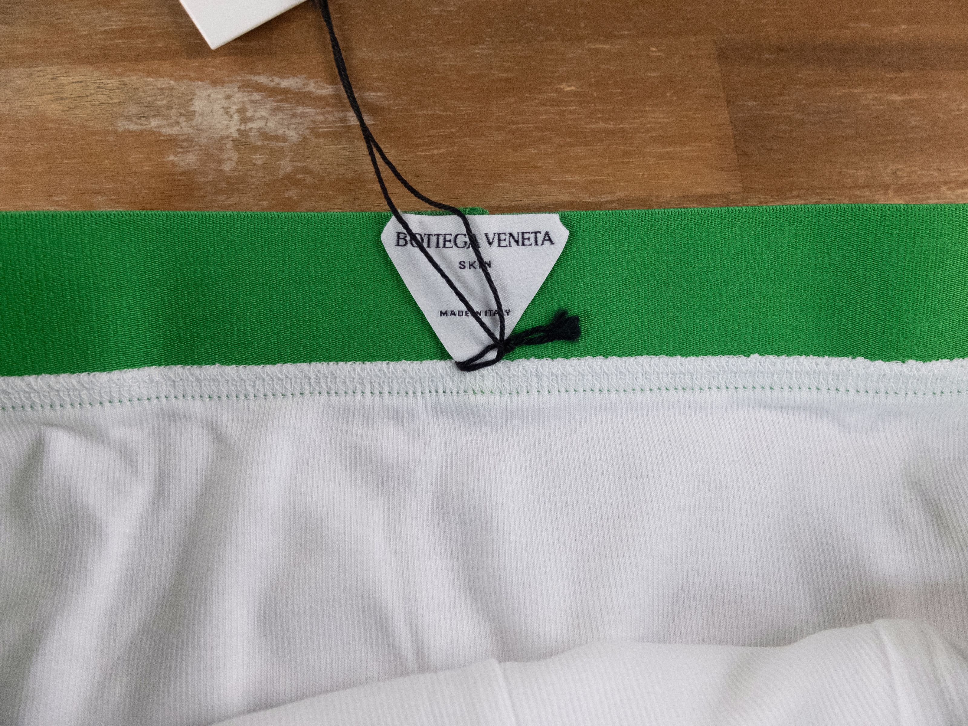 Bottega Veneta BOTTEGA VENETA 3 pack white cotton briefs XL underwear Size 36 - 6 Thumbnail
