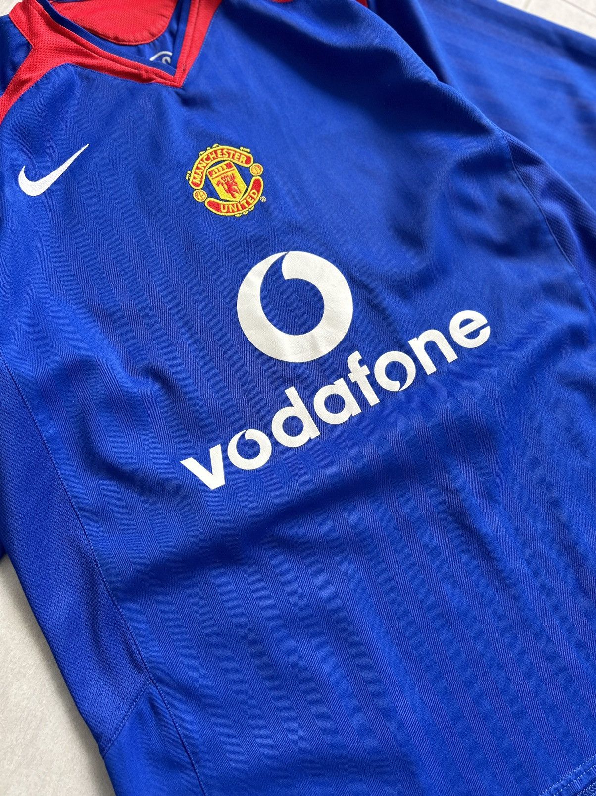 Nike Manchester United Nike 2005-06 Away Soccer Jersey Shirt Size US M / EU 48-50 / 2 - 5 Thumbnail