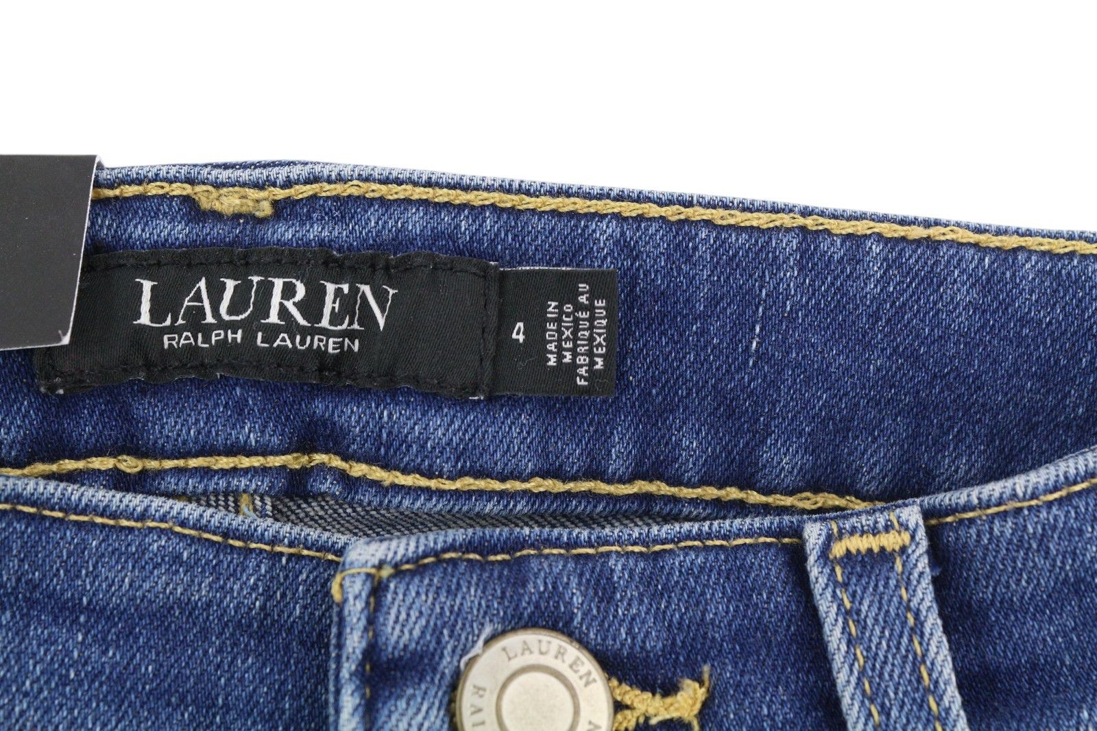 Lauren Ralph Lauren LEGACY W27 High Rise Skinny Ankle Jeans 84701 Size 27" / US 4 / IT 40 - 12 Thumbnail