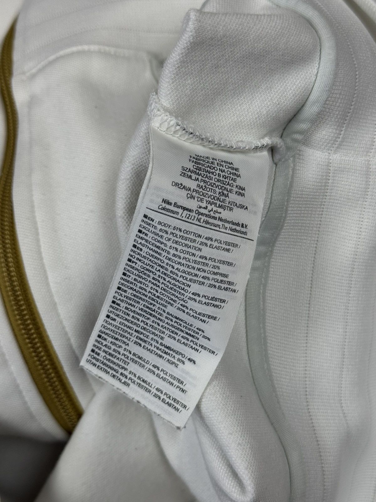Nike Nike RF Roger Federer Wimbeldon 2010 White Zip Track Jacket Size US L / EU 52-54 / 3 - 21 Thumbnail