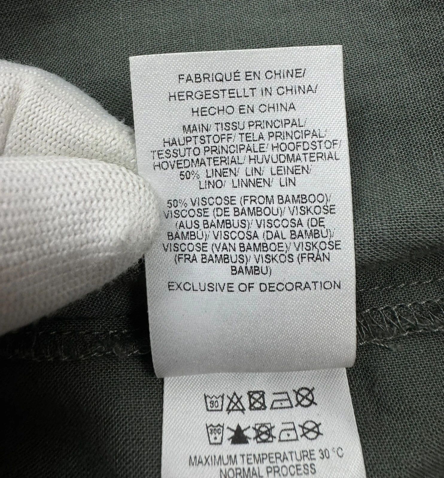 Other Bam Linen Pants Wige Leg size 12 Size 30" / US 8 / IT 44 - 11 Thumbnail