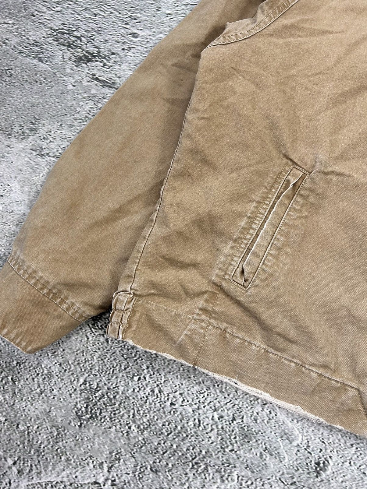 Alpha Industries × Vintage Alpha Industries vintage Brown military cargo jacket Size US XL / EU 56 / 4 - 5 Thumbnail