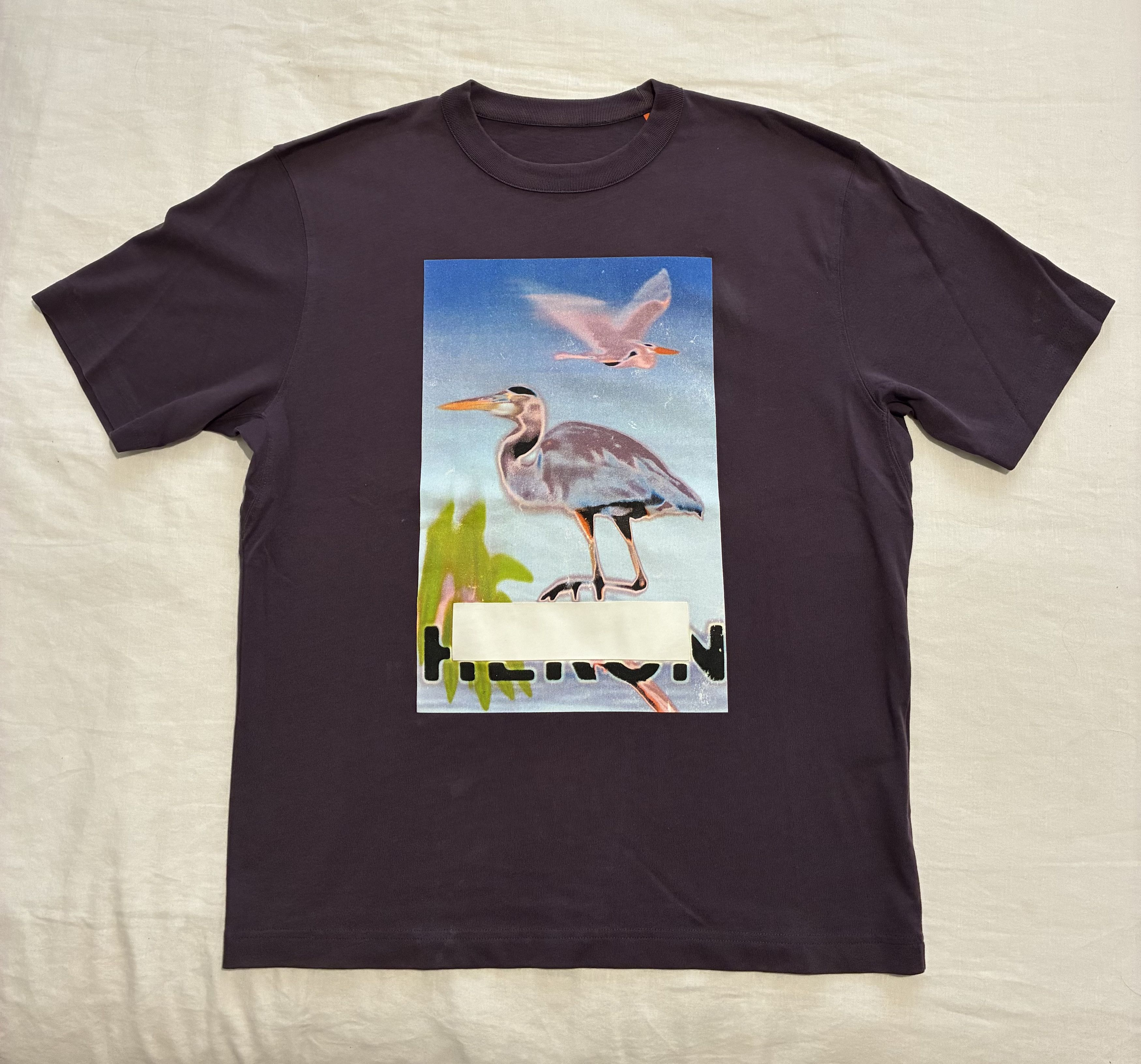 Heron Preston Heron Preston Censored Heron Tee 'Purple' Size US M / EU 48-50 / 2 - 2 Thumbnail