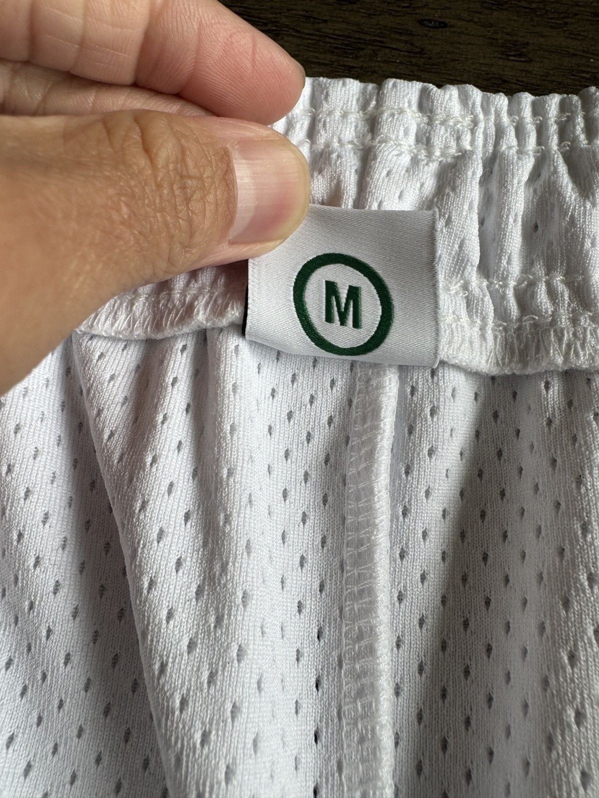 HIDDEN Hidden NY Heavyweight Mesh Shorts (White) Size US 34 / EU 50 - 5 Thumbnail