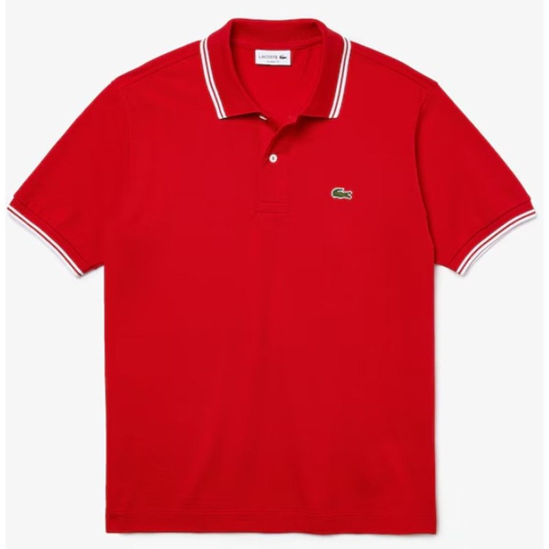 Lacoste Lacoste Mens Short Semi Fancy Collar and Sleeve Polo Shirt S Size US S / EU 44-46 / 1 - 1 Thumbnail