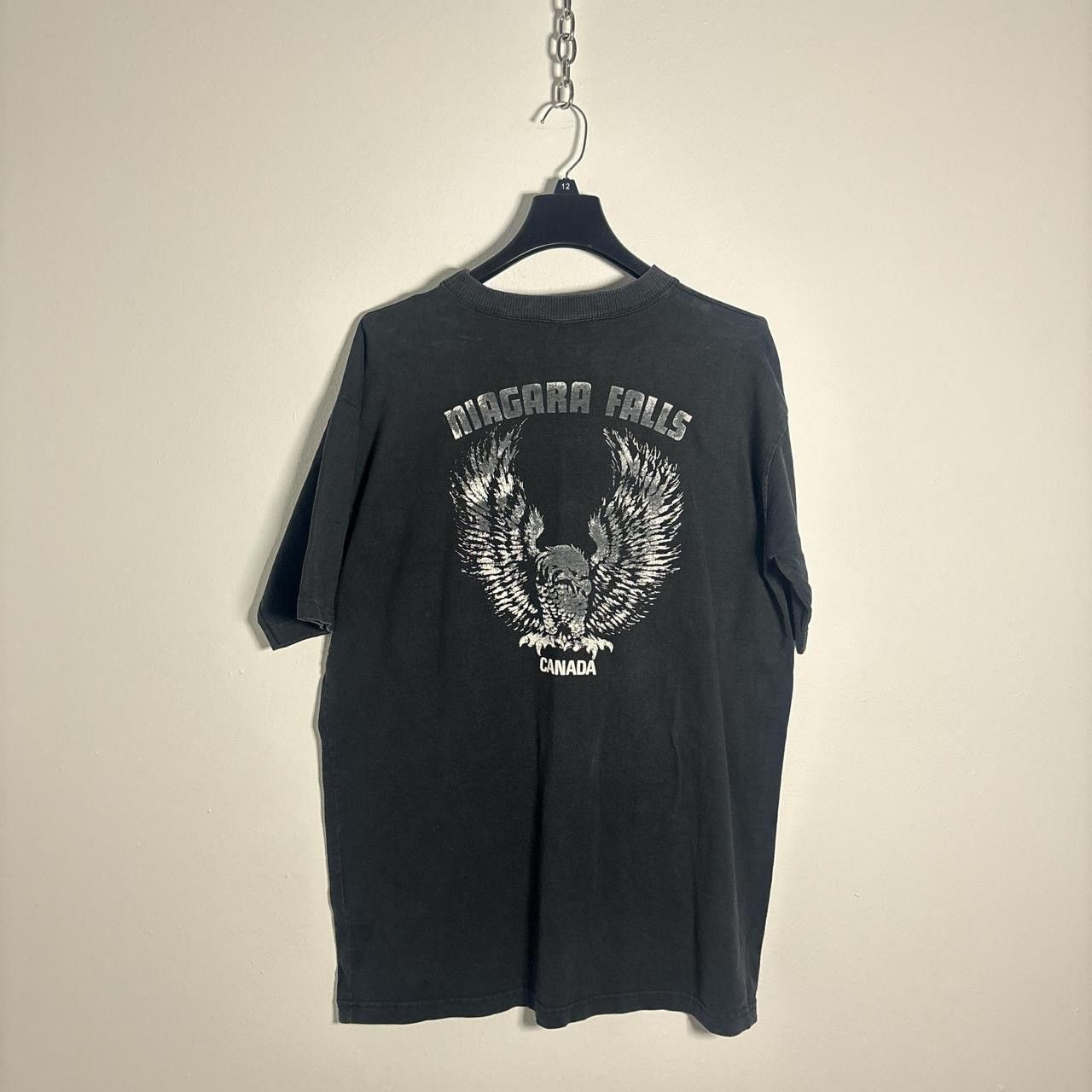 Harley Davidson LATE 80s HARLEY DAVIDSON GRAPHIC TEE Size US L / EU 52-54 / 3 - 4 Thumbnail