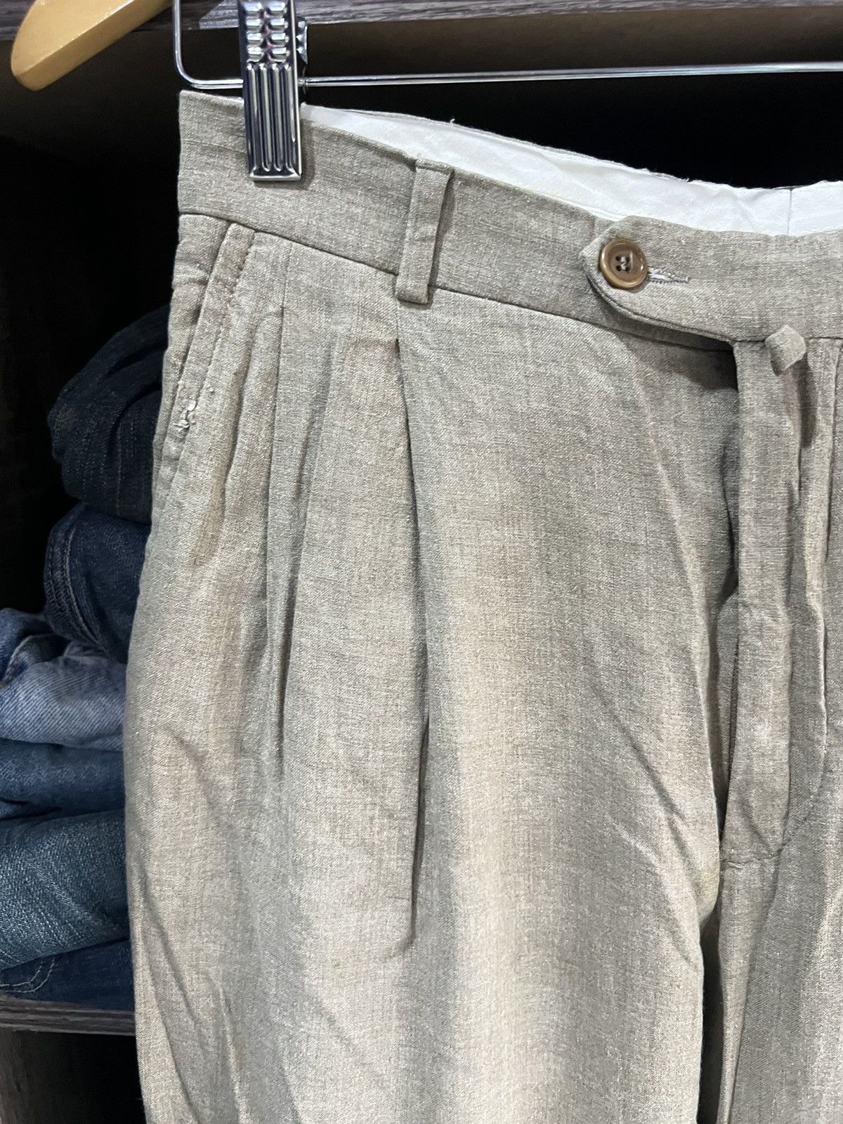 Adolfo Dominguez 🔥Vintage Adolfo Dominguez Pleated Pant Size US 29 - 6 Thumbnail