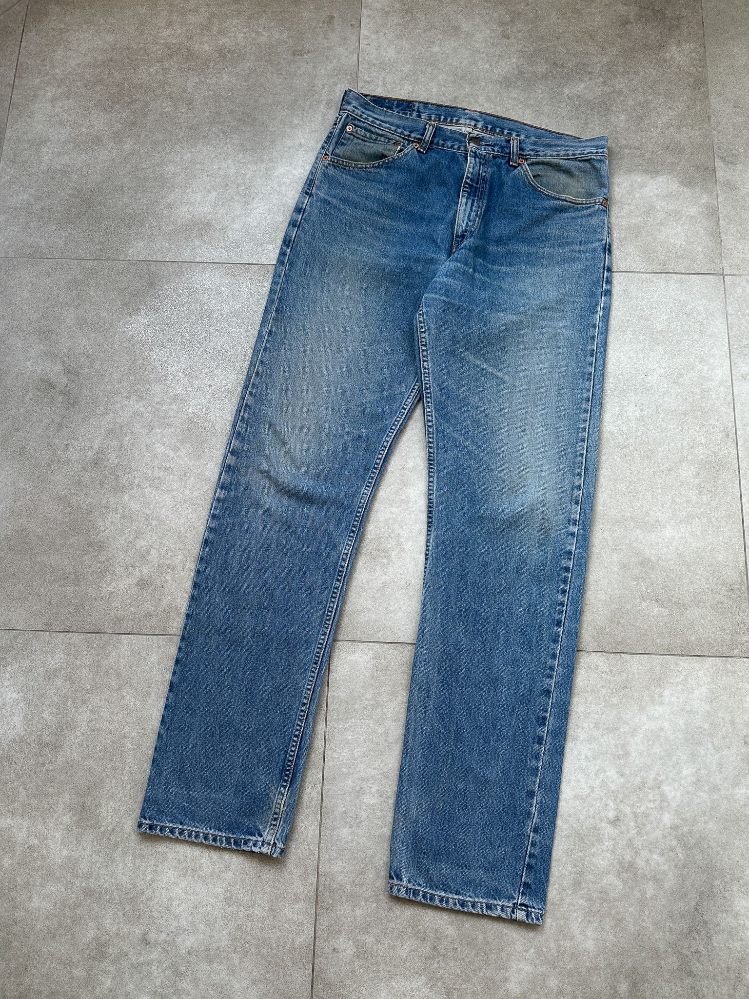 Levi's Levi's 521 Blue Denim Jeans Size US 36 / EU 52 - 1 Thumbnail
