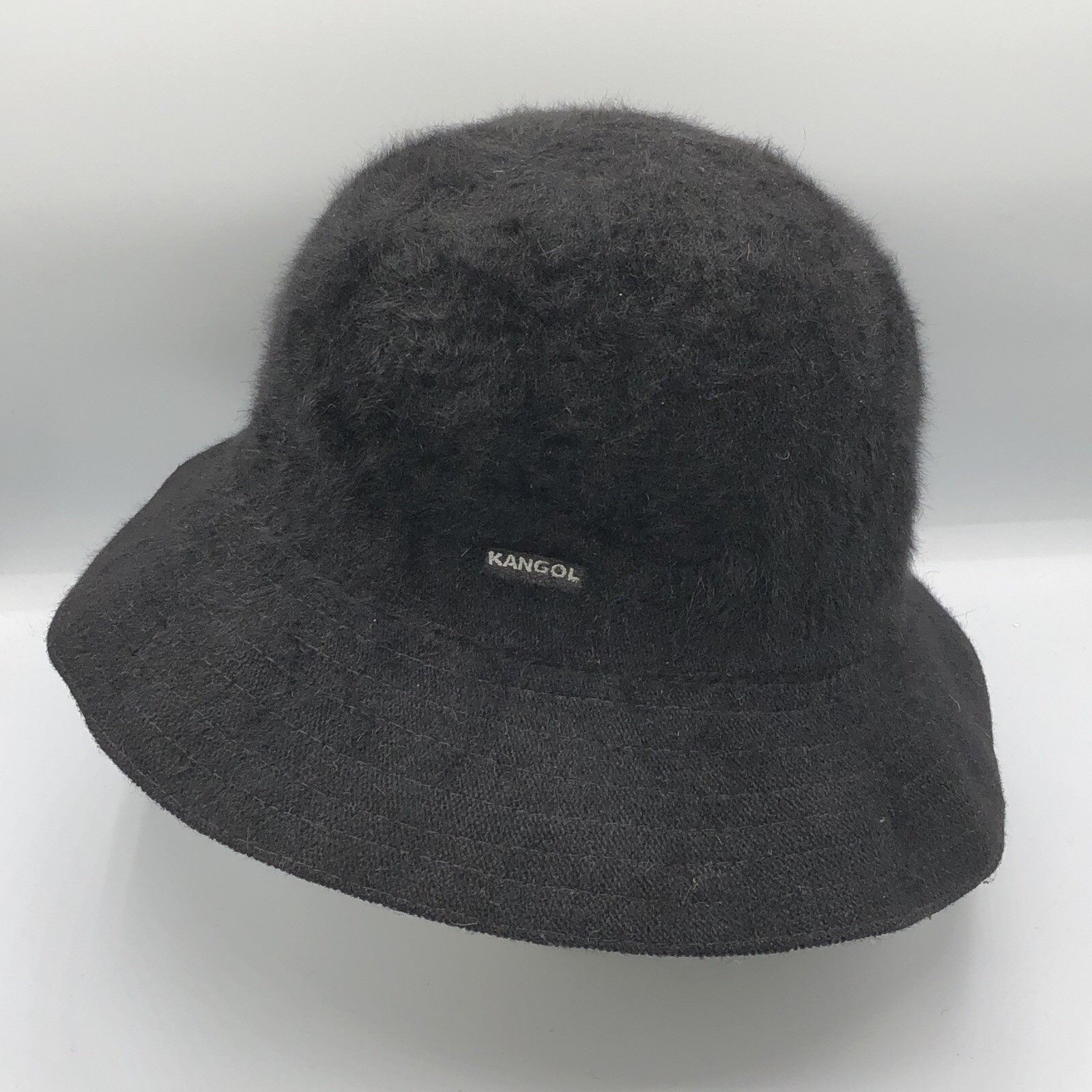 Kangol Kangol Blue Furgora Godfather Trilby Angora Black Bucket Hat Size ONE SIZE - 2 Thumbnail