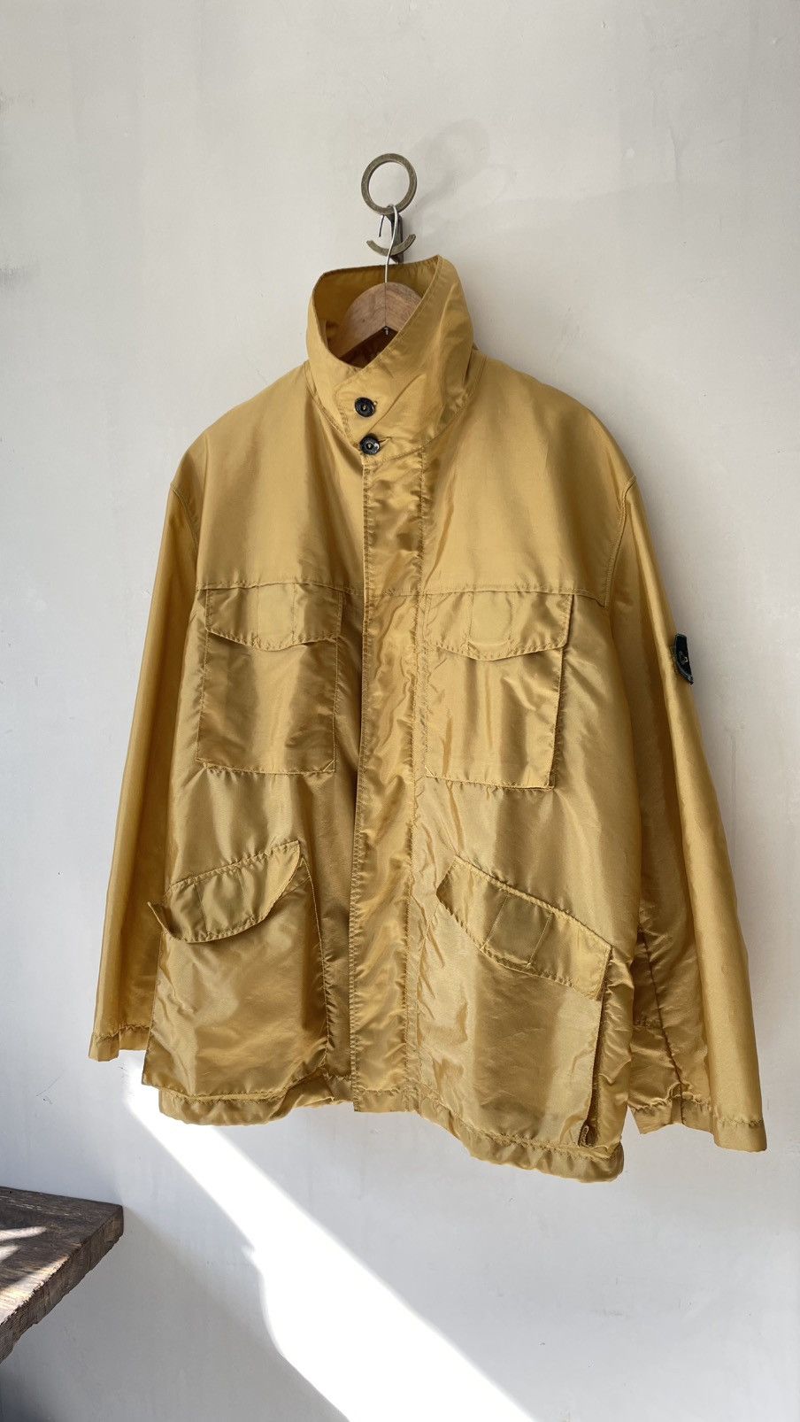 Stone Island archival stone Island formula steel gold shimmer 1996 Size US L / EU 52-54 / 3 - 1 Thumbnail