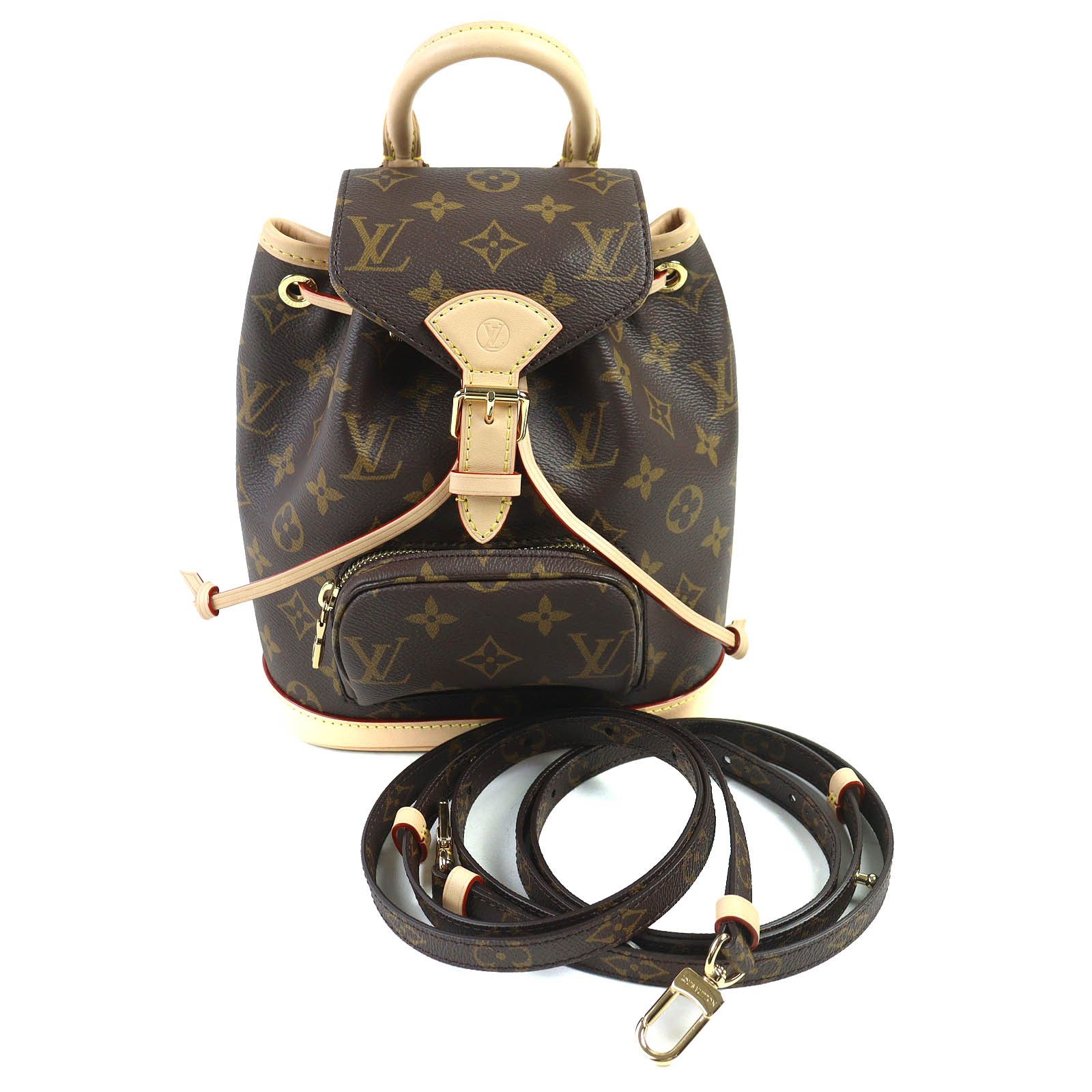 Louis Vuitton Louis Vuitton Louis Vuitton Montsouris MINI Monogram Backpack Canvas Backpack M11199 DUTY FREE for USA Size ONE SIZE - 1 Thumbnail