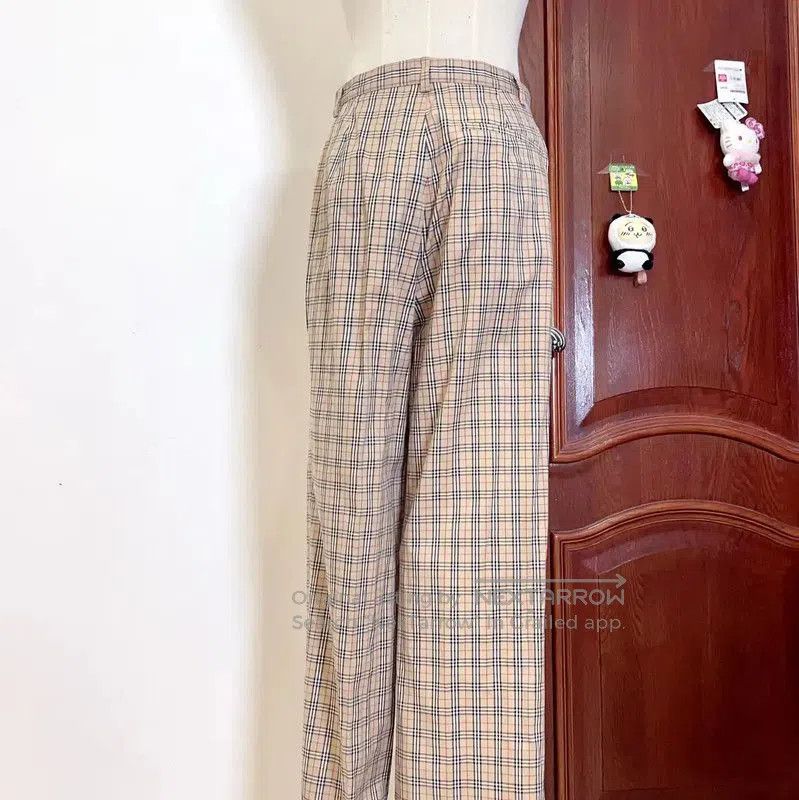 Other Burberry Women's Yellow Cotton Blend Casual Pants. Size 23" - 3 Thumbnail