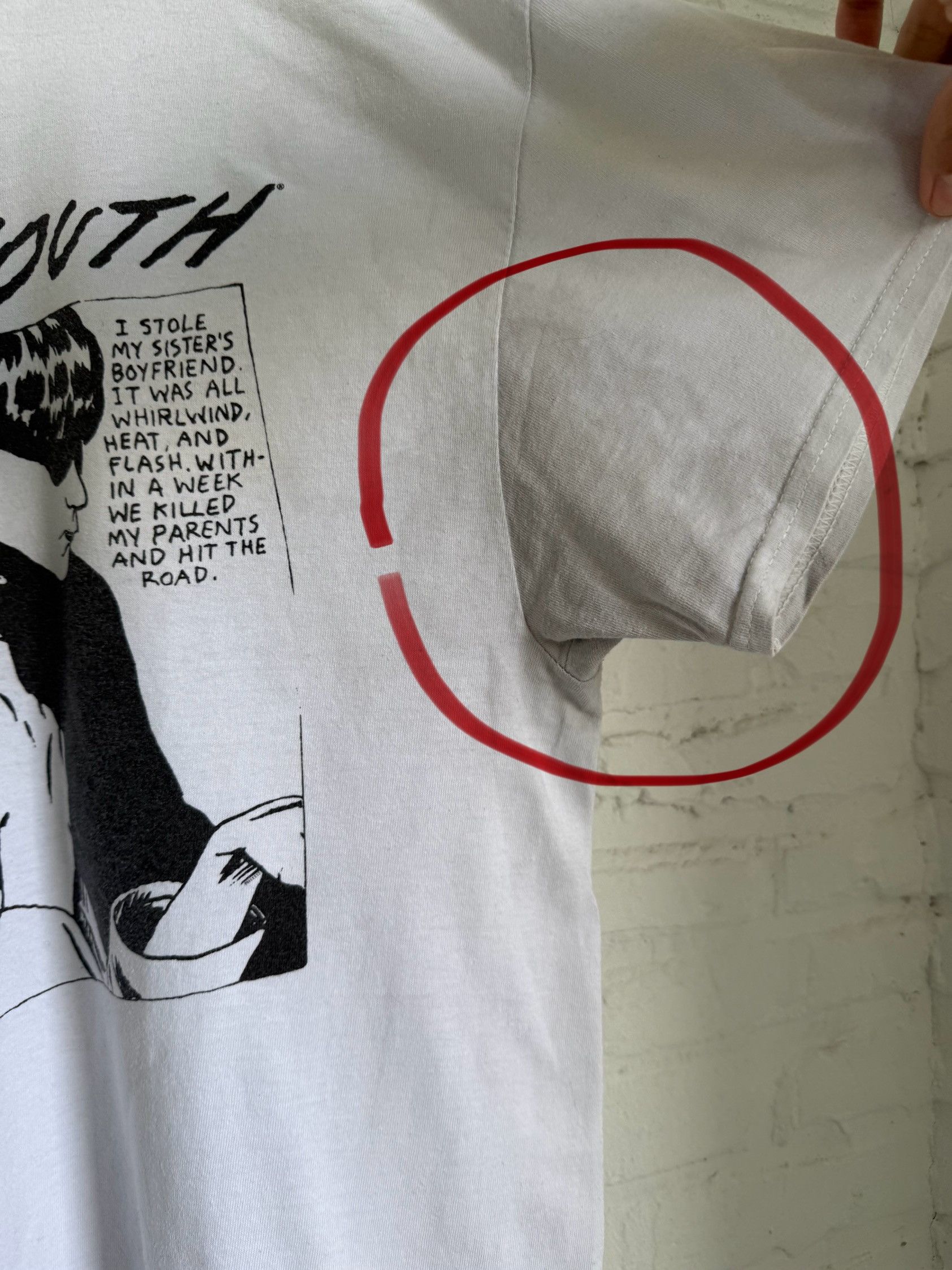 Band Tees × Vintage 2000s Sonic Youth Goo rock t-shirt Size US XL / EU 56 / 4 - 5 Thumbnail