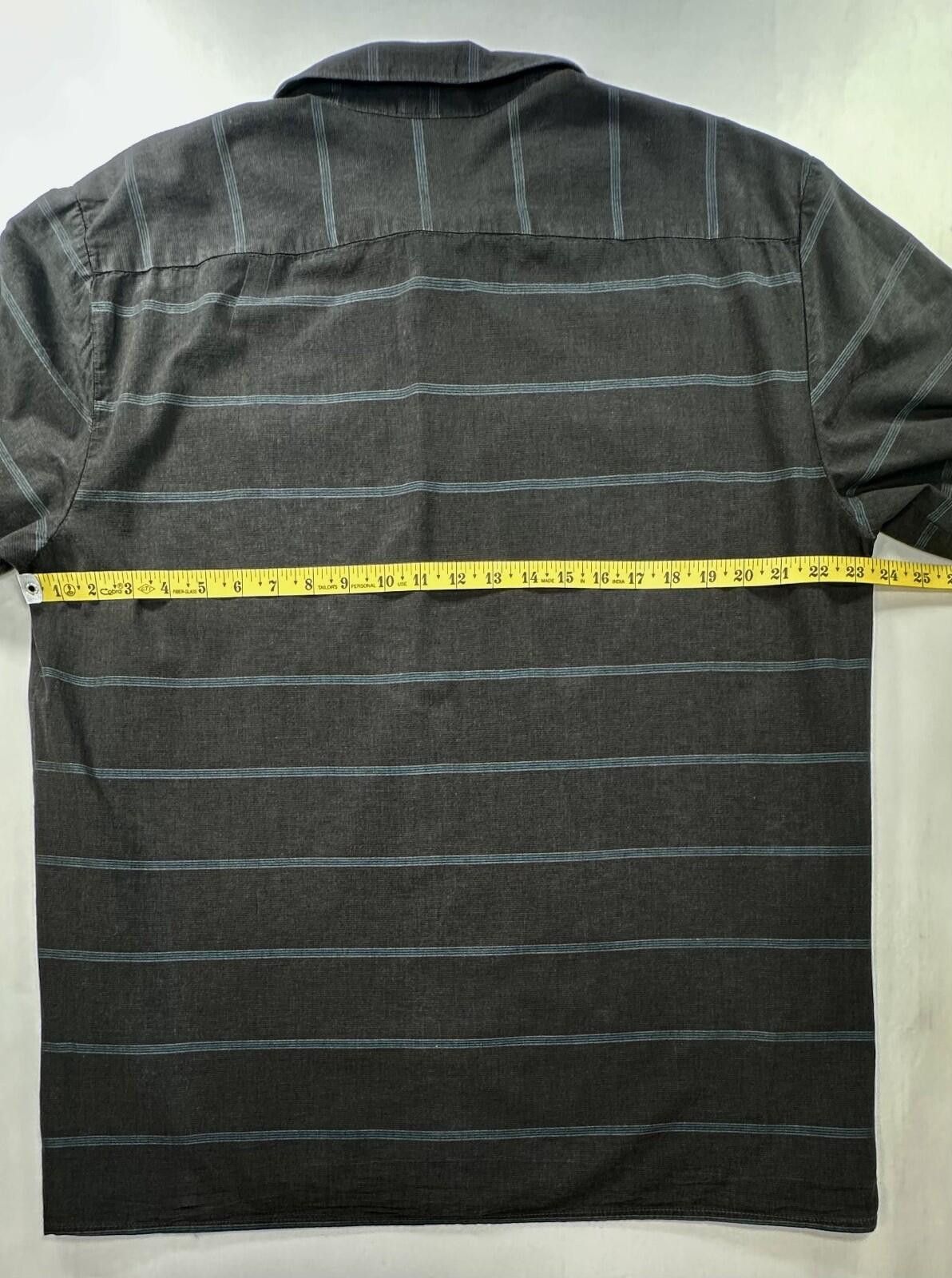 Polo Ralph Lauren Vans Blue Stripe Pocketed Long Sleeve Button Up Black Men XL Size US XL / EU 56 / 4 - 4 Thumbnail