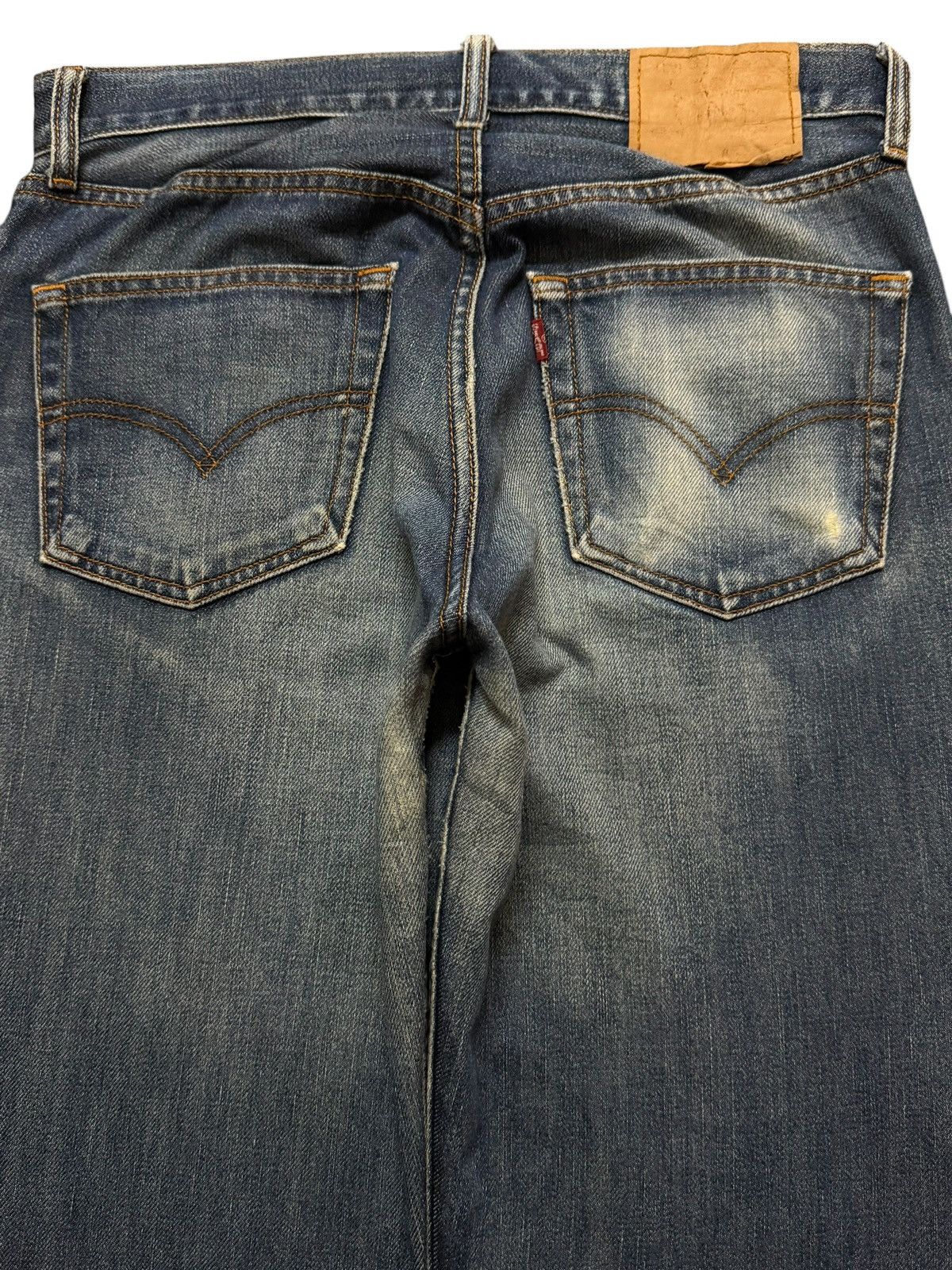Levi's Vintage 90s Levis 508 Faded Wash Distress Wide Leg Baggy Size US 31 - 4 Thumbnail
