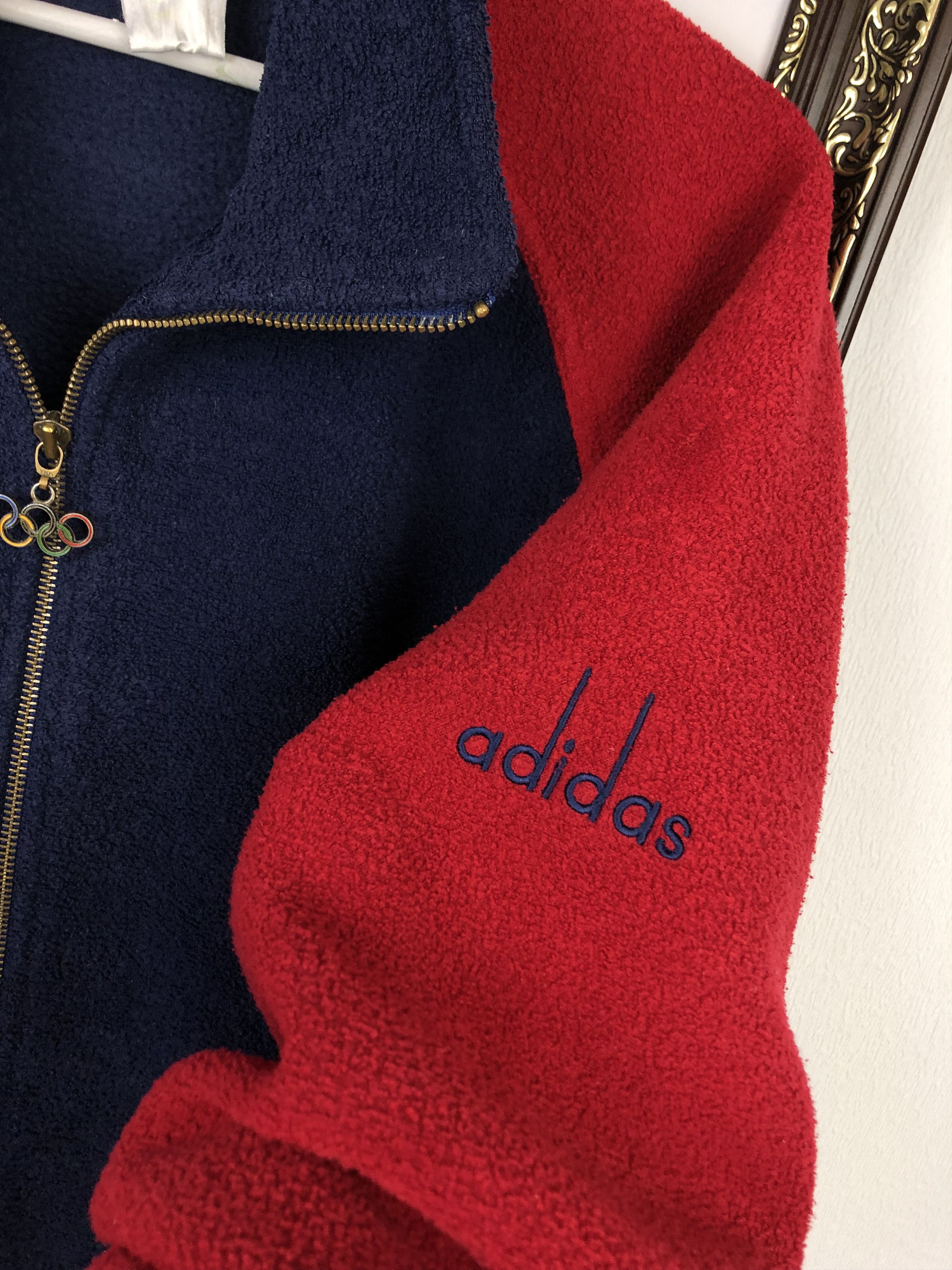 Adidas Vintage 90's Adidas Olympic Games 1972 Sapporo Jacket Fleece Size US M / EU 48-50 / 2 - 4 Thumbnail