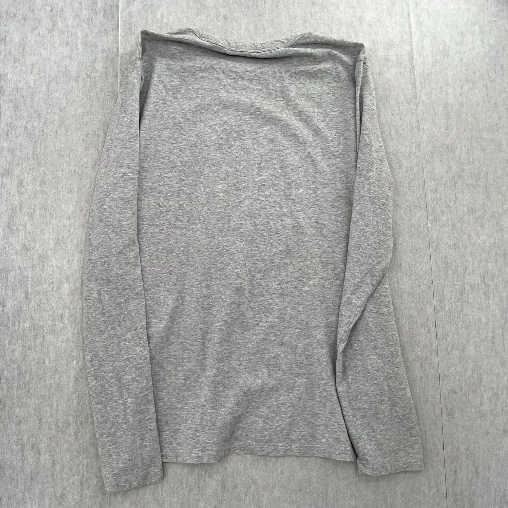 Mott & Bow Mott & Bow Shirt Adult Large Gray Driggs Long Sleeve Crew Tee Cotton Mens L Size US L / EU 52-54 / 3 - 3 Thumbnail