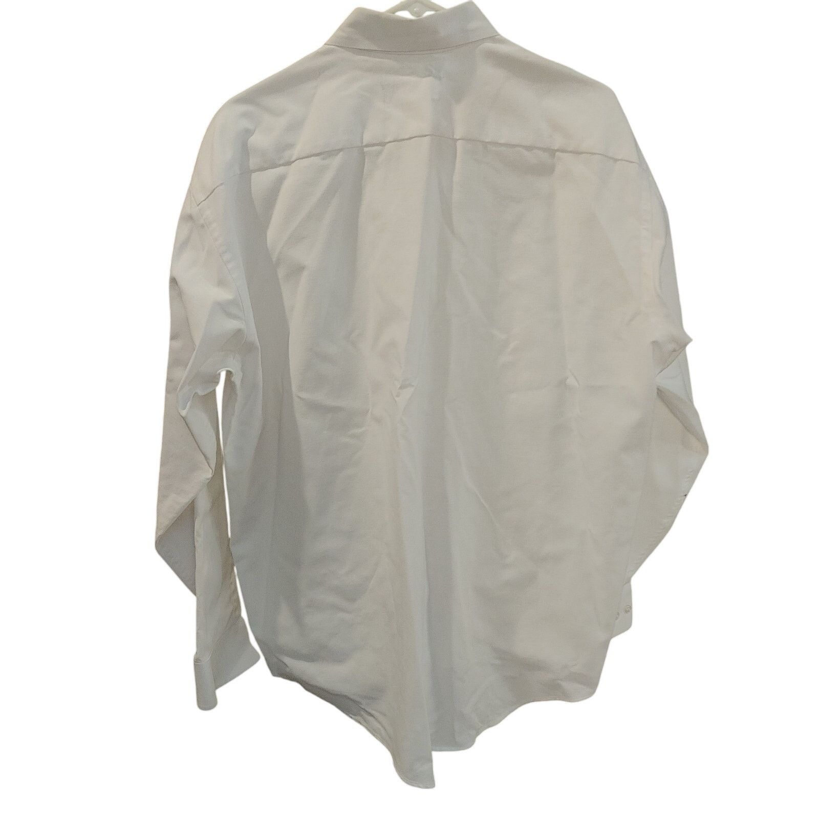 Other Manhattan Shirtmakers Me's 18 White Longsleeve Wrinkle Free Size US XL / EU 56 / 4 - 2 Thumbnail