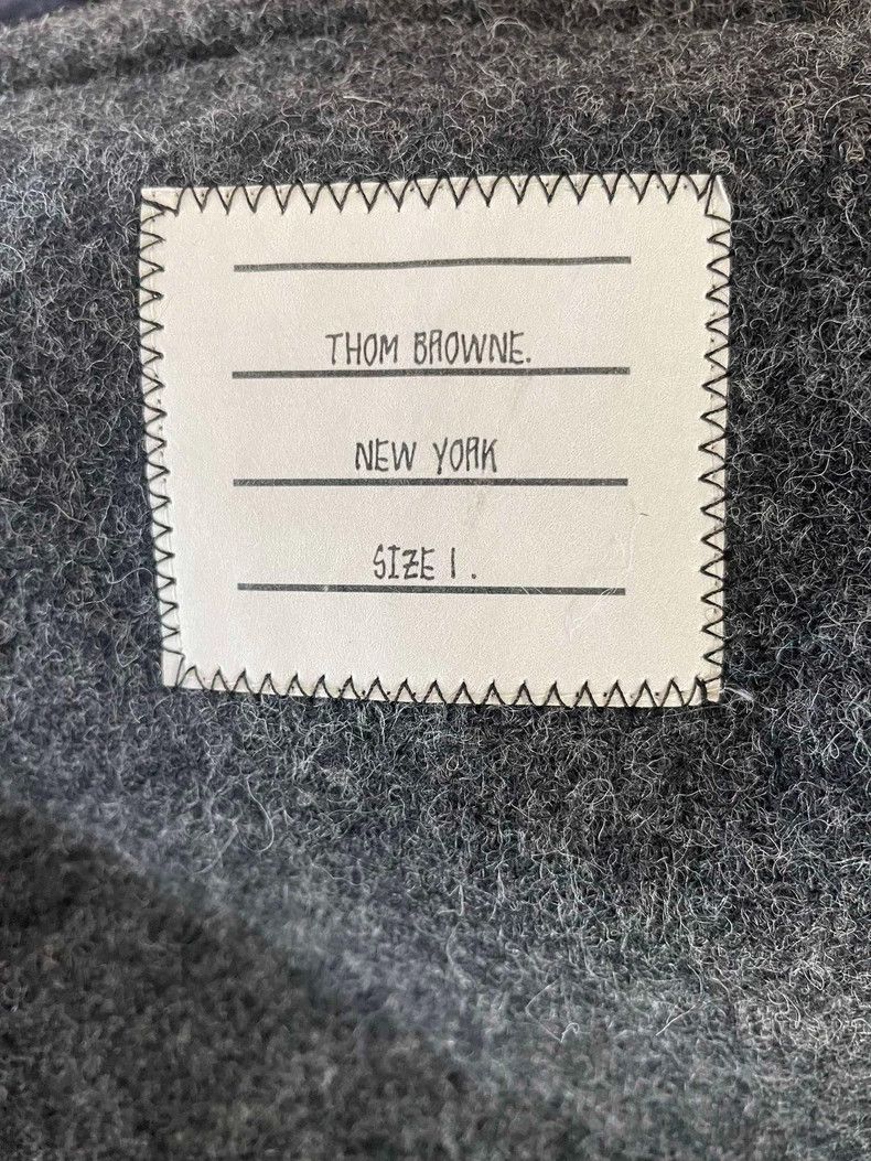 Thom Browne Thom BrowneColor-matched wool coat coat 2503-Nextarrow Size US S / EU 44-46 / 1 - 5 Thumbnail