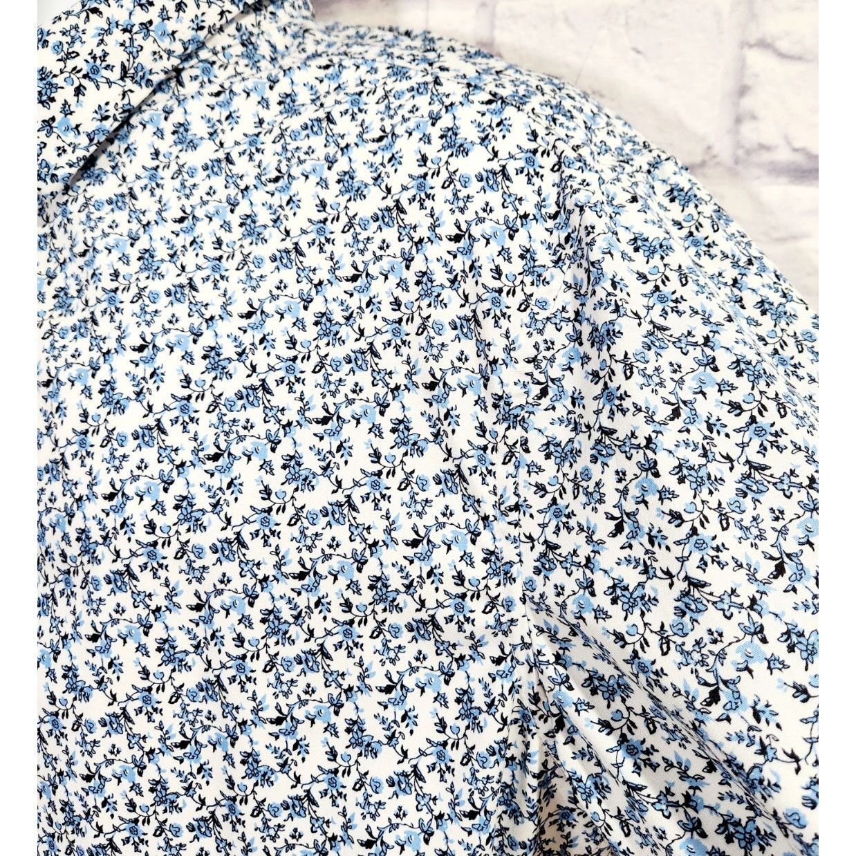 Other COOFANDY Blue Floral Button Down Large Shirt NWOT Size US L / EU 52-54 / 3 - 3 Thumbnail