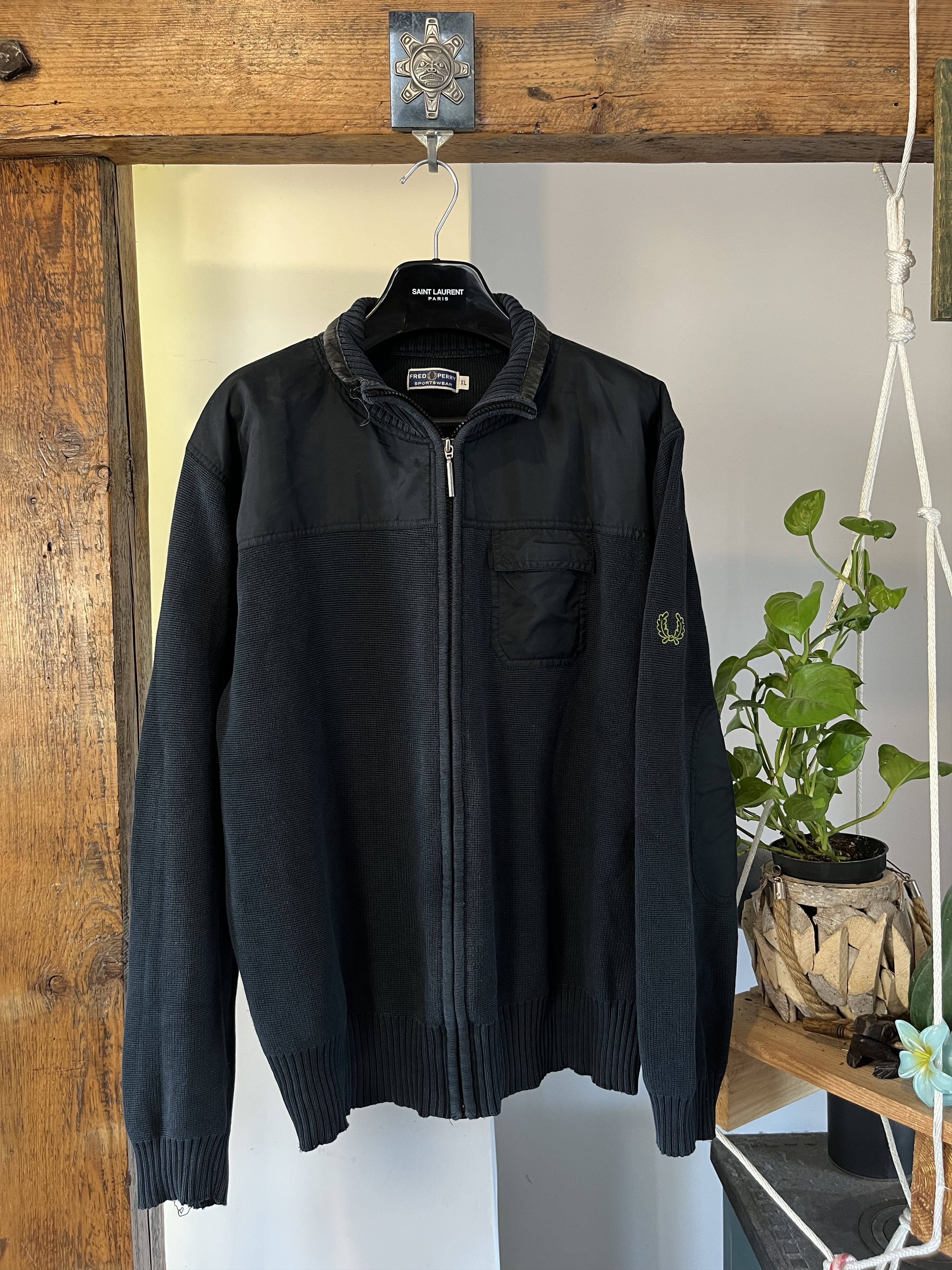 Fred Perry Vintage 90s Fred Perry Casuals Zip Size US XL / EU 56 / 4 - 1 Thumbnail