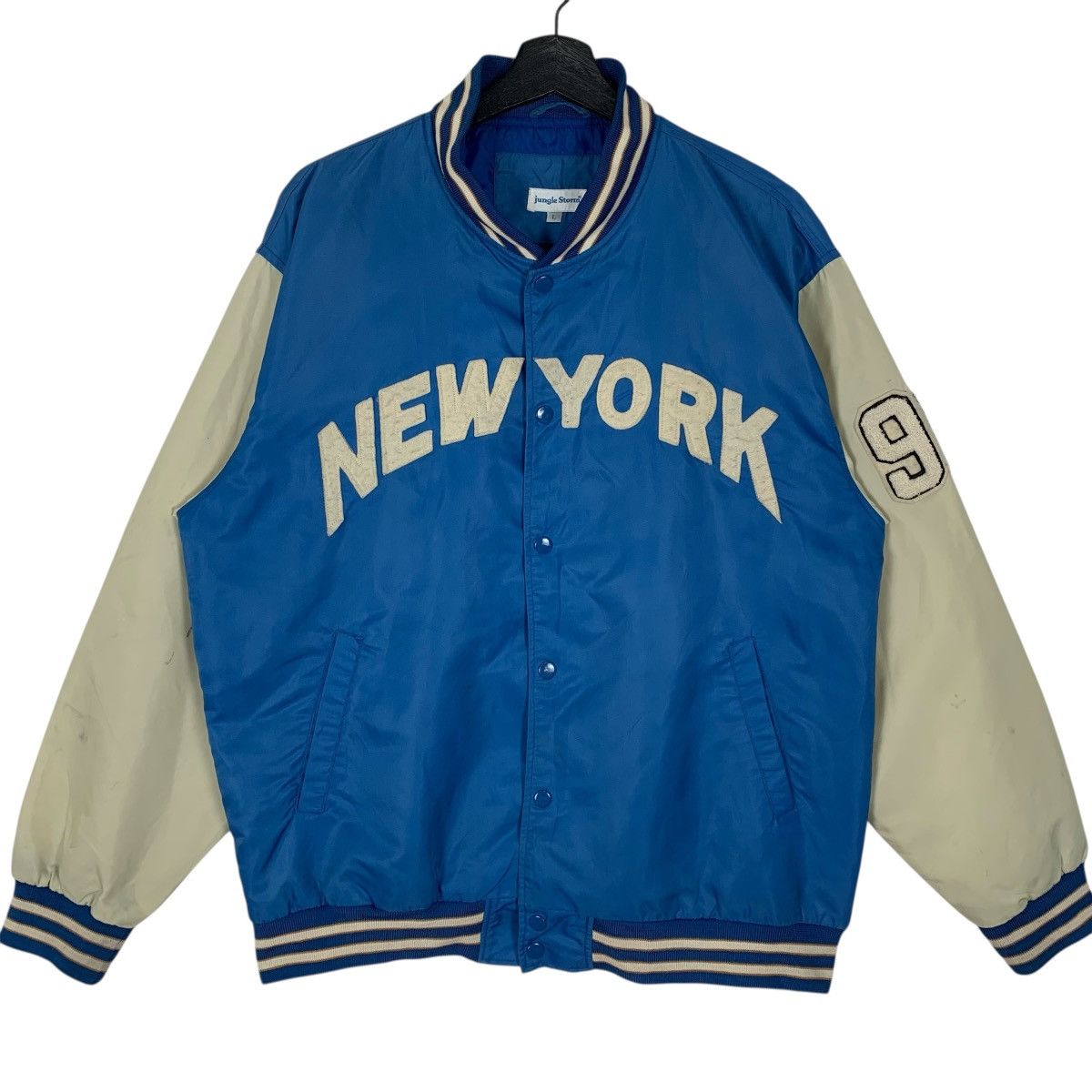 Japanese Brand Jungle Storm JapaneseBrand StreetWear Varsity Light Jacket Size US L / EU 52-54 / 3 - 2 Thumbnail