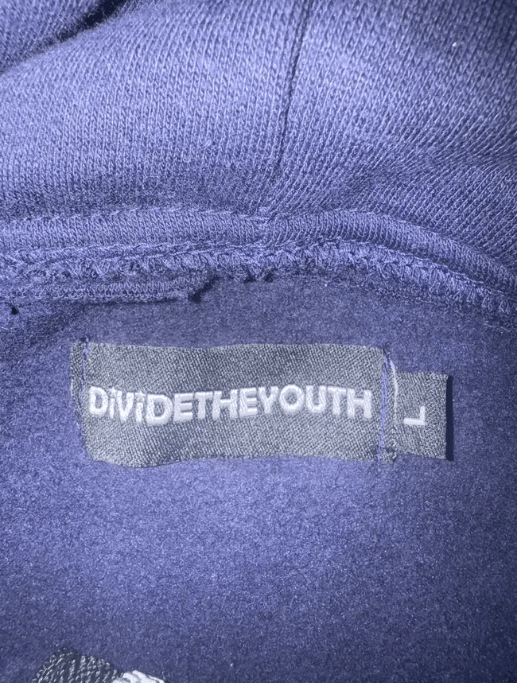 Divide The Youth Divide The Youth Full Zip Hoodie Navy Blue Men’s Large Size US L / EU 52-54 / 3 - 3 Thumbnail