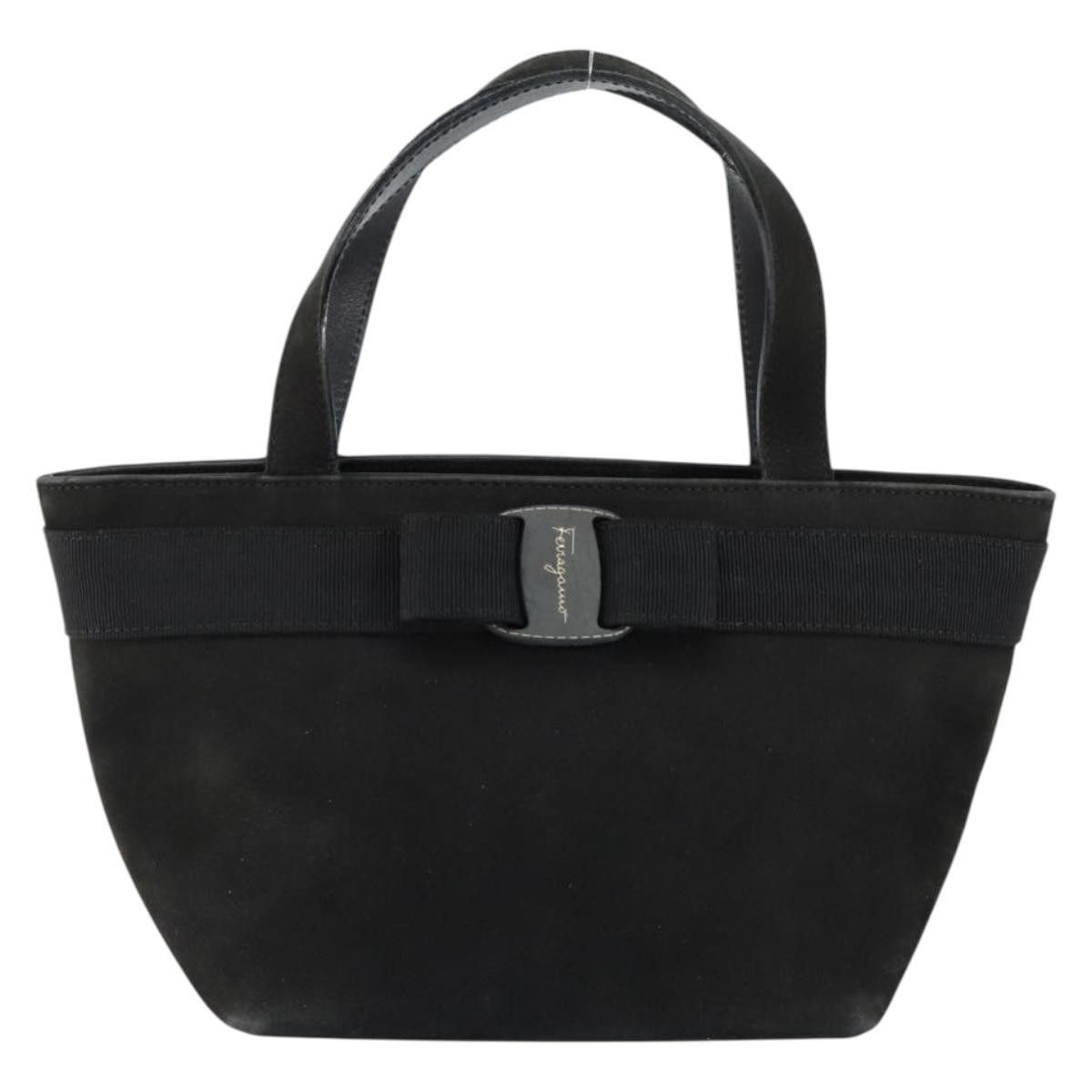 Salvatore Ferragamo Vala Handbag Suede