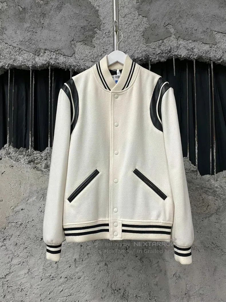 Saint Laurent Paris Saint Laurent Paris SLP Varsity Jacket. Size US L / EU 52-54 / 3 - 1 Thumbnail