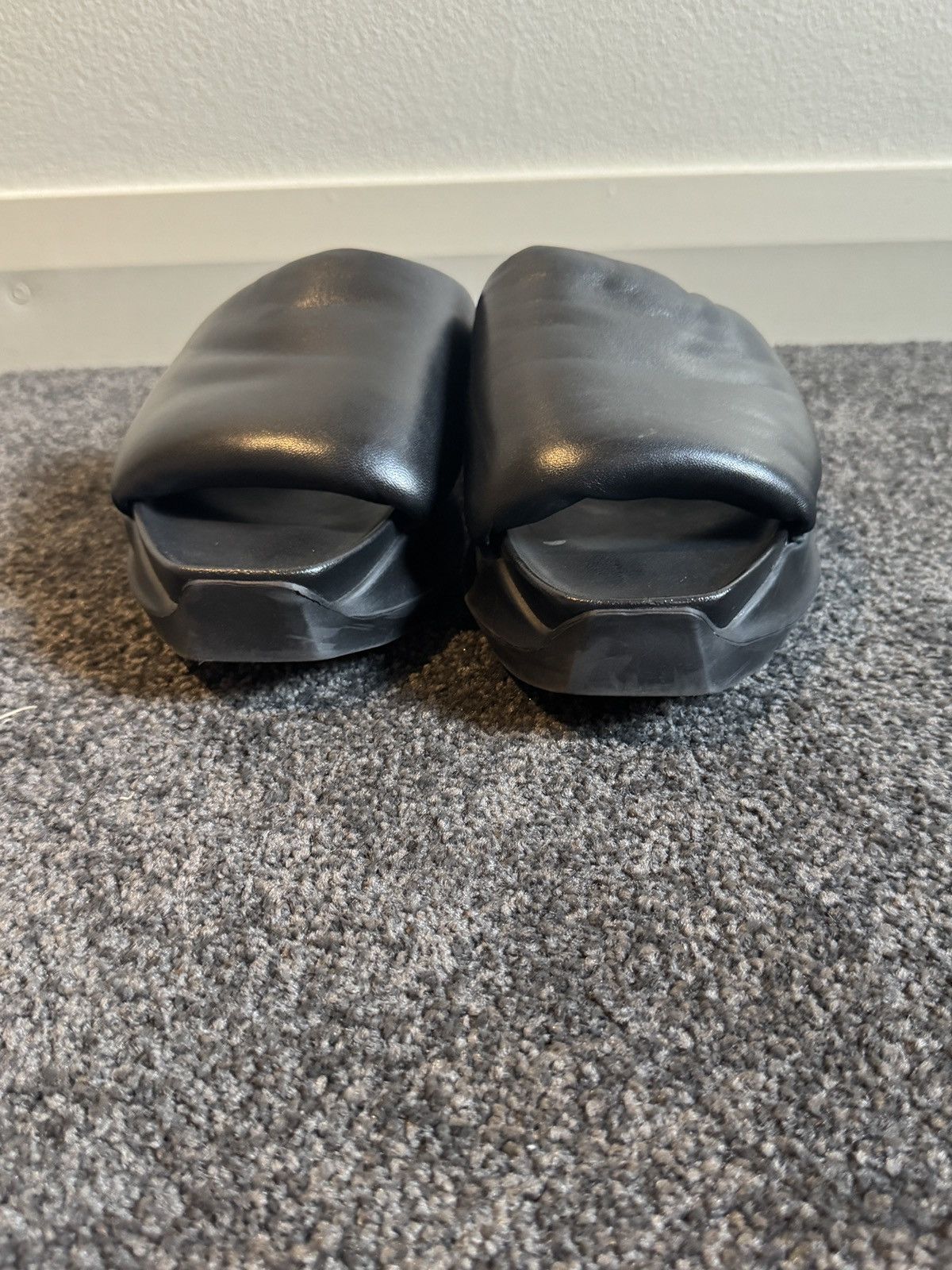 Rick Owens Rick Owen’s Geth Padded Slides Size US 6.5 / IT 36.5 - 7 Thumbnail