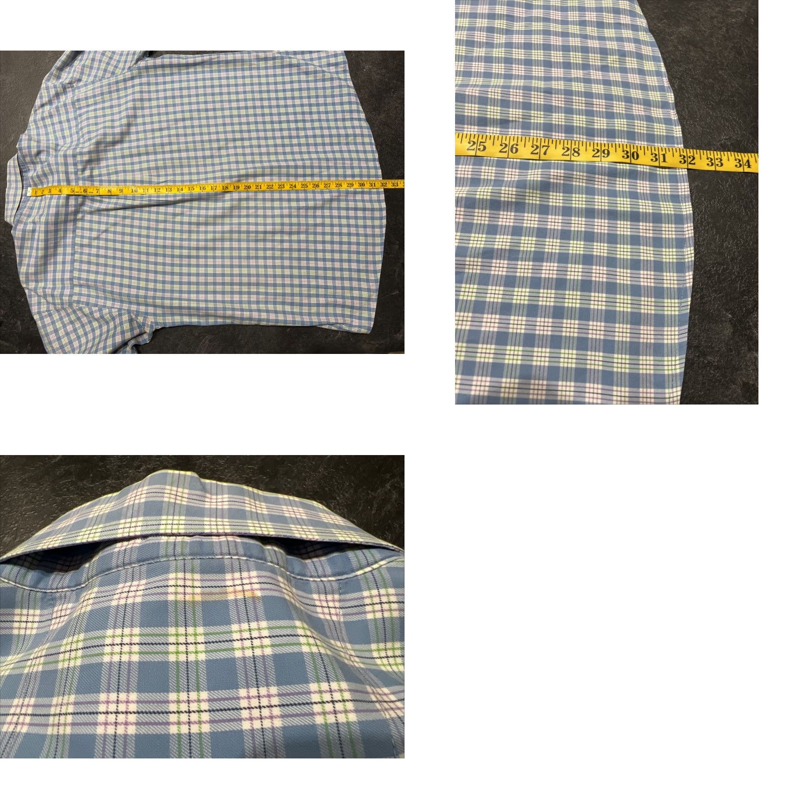 Wrangler Wrangler Shirt Mens XL Blue Plaid George Strait Button Western Cowboy Cut Rodeo Size US XL / EU 56 / 4 - 9 Thumbnail