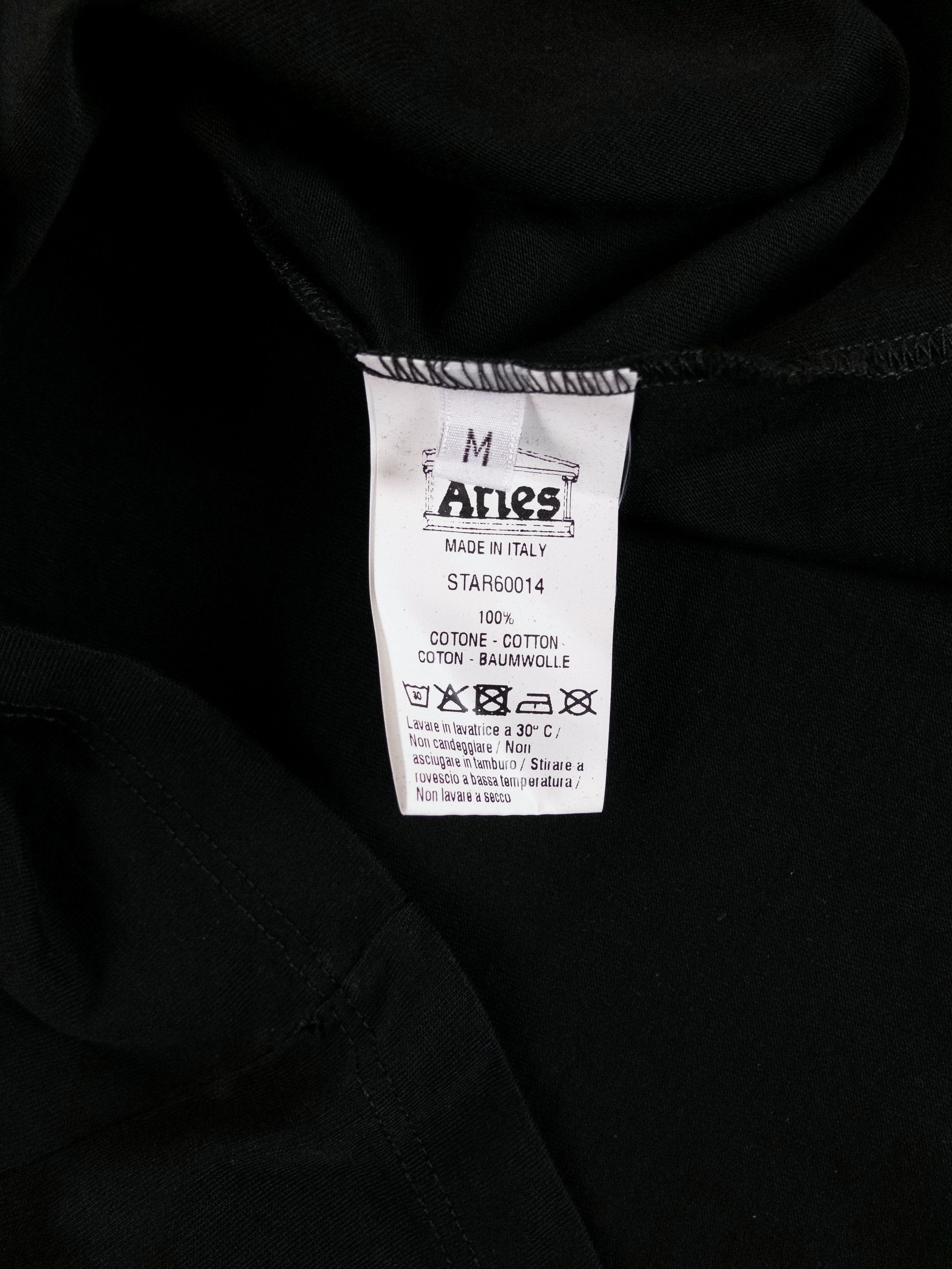 Aries ARIES black credit card logo print t-shirt Medium q Size US M / EU 48-50 / 2 - 8 Thumbnail