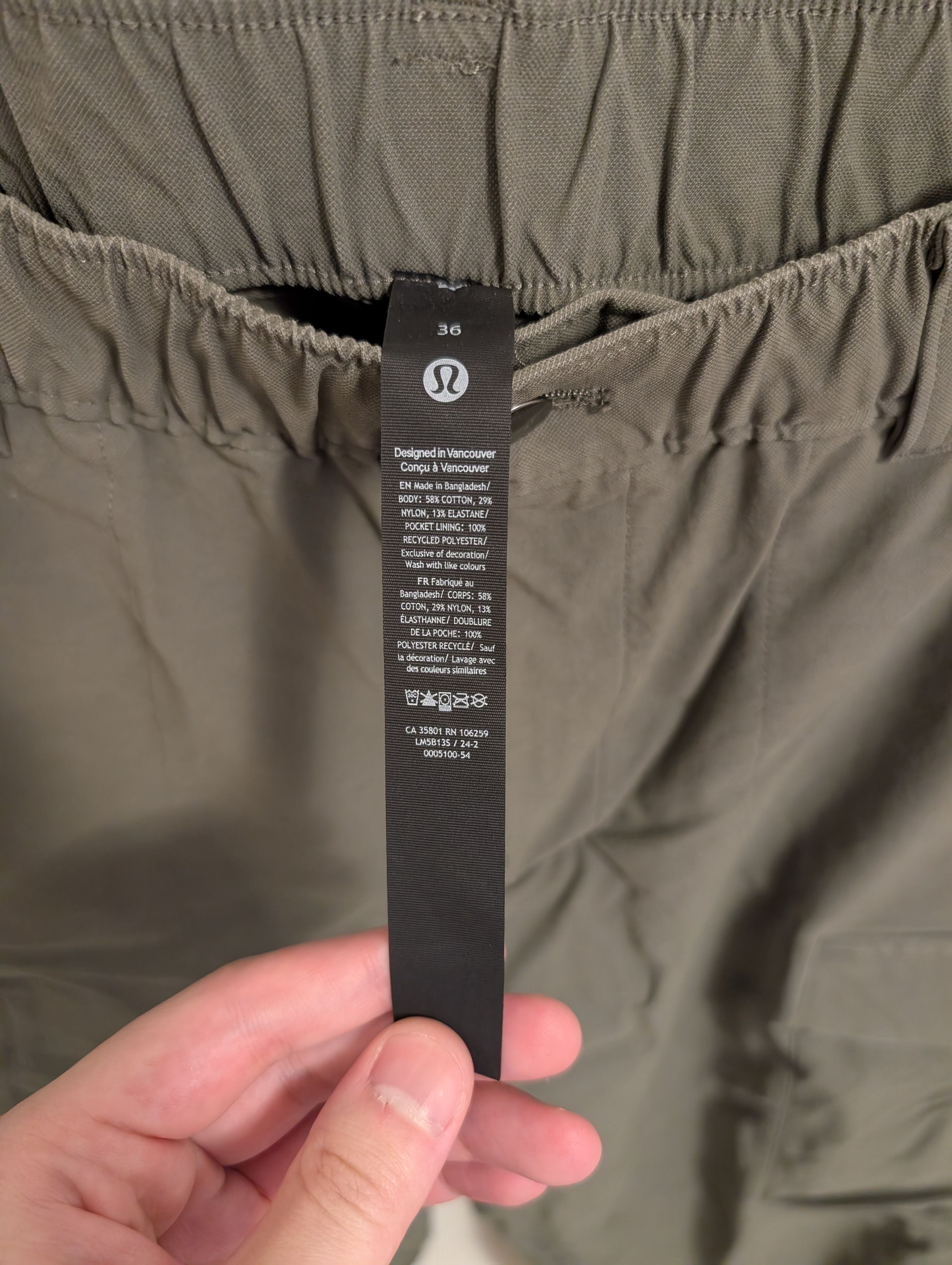 Lululemon Lululemon Cargo Pants Bulk Buy Size US 36 / EU 52 - 8 Thumbnail